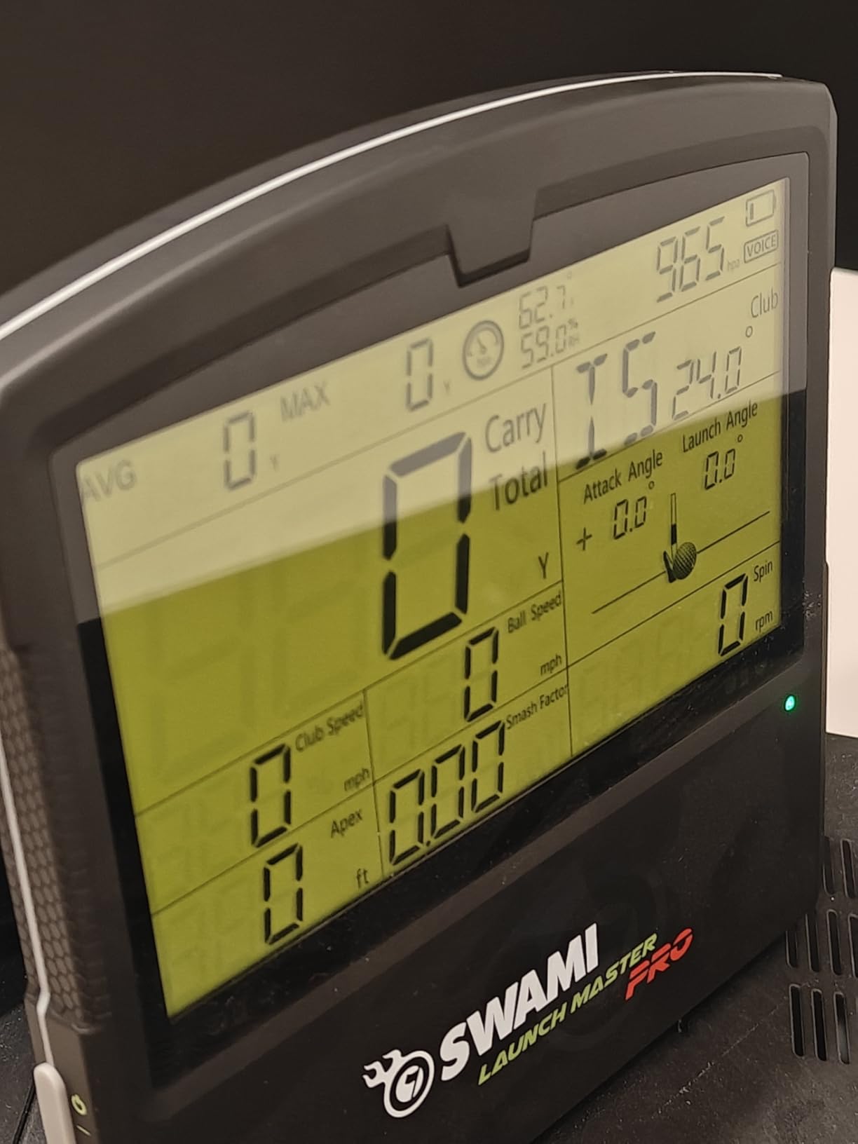 Izzo Golf Swami Launch Master Pro Golf Launch Monitor customer photo 1