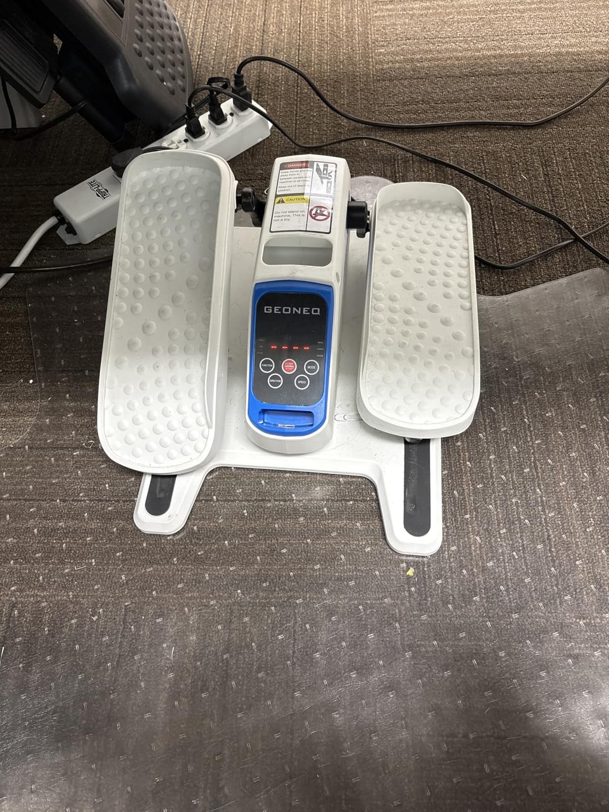 Under Desk Elliptical Machine, Electric Elliptical Exerciser for Senior customer photo 2