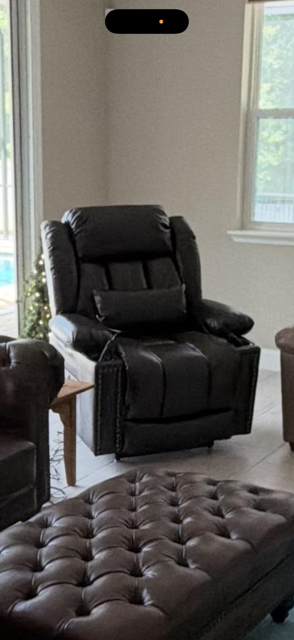 PARKOL Stand Assist Power Lift Recliner Chair for Limited Mobility Elderly customer photo 1
