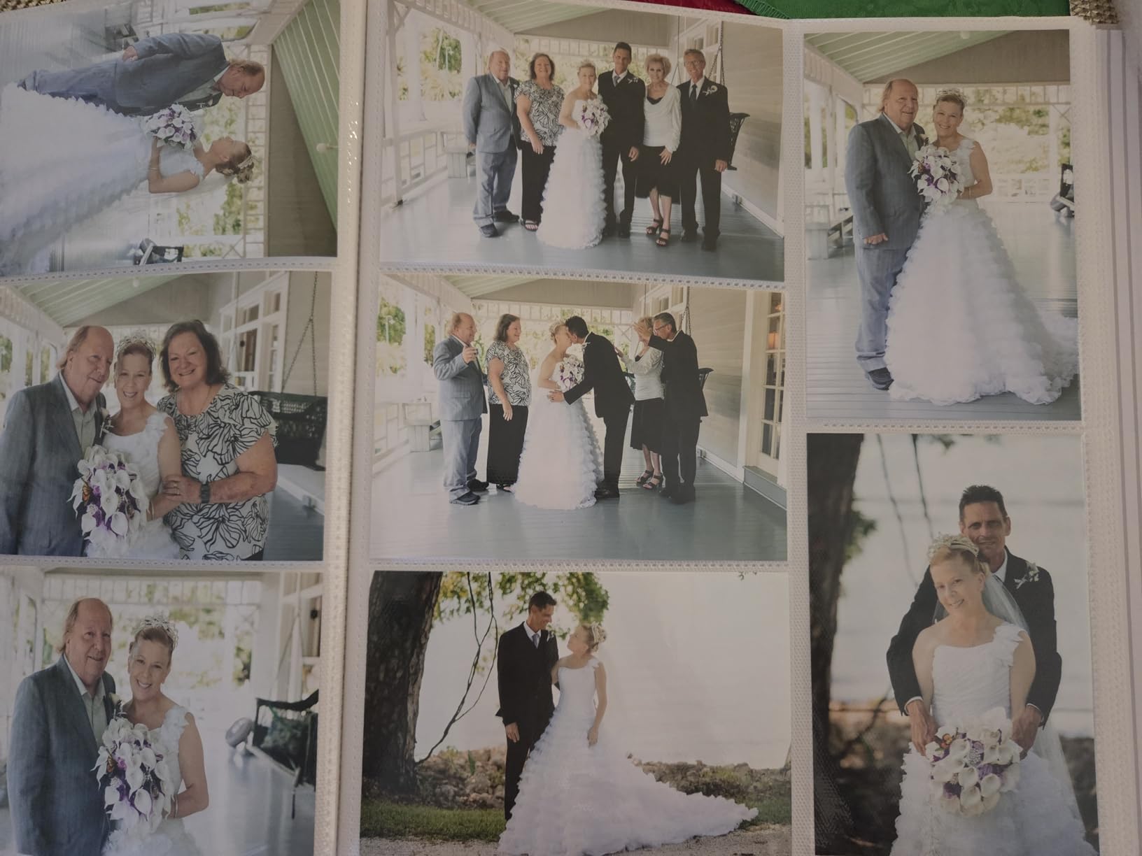 Wedding Photo Album 4x6 Pictures & Custom 2026 Year Linen Picture Scrapbook customer photo 1