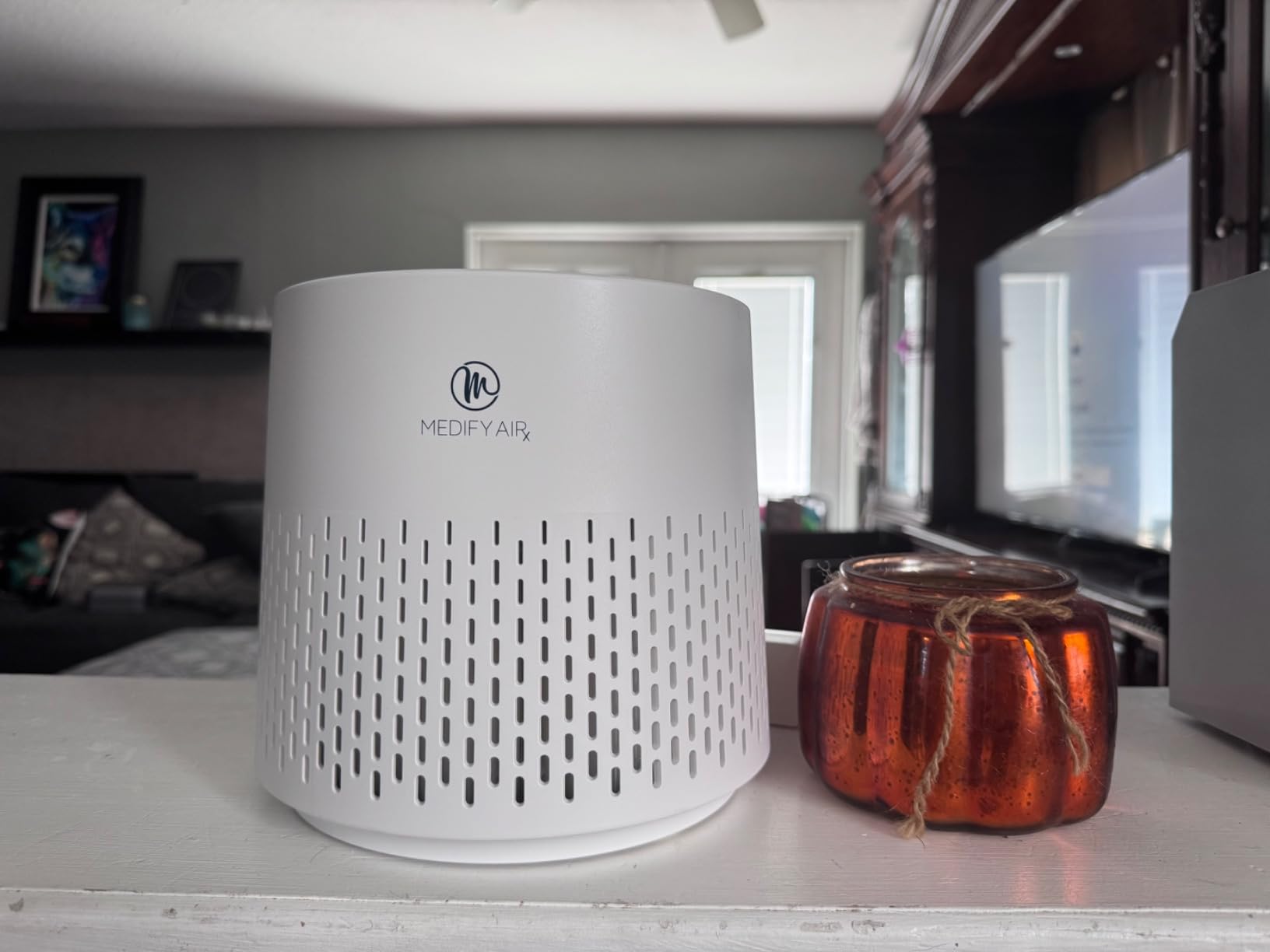 Medify MA-112 PRO Air Purifier with HEPA Filter | 5,948 ft² Extra Large Coverage in 1hr for Smoke, Wildfire, Odors, Pollen, Pollution, Allergies, Pets | Removal to 0.3 Microns customer photo 2