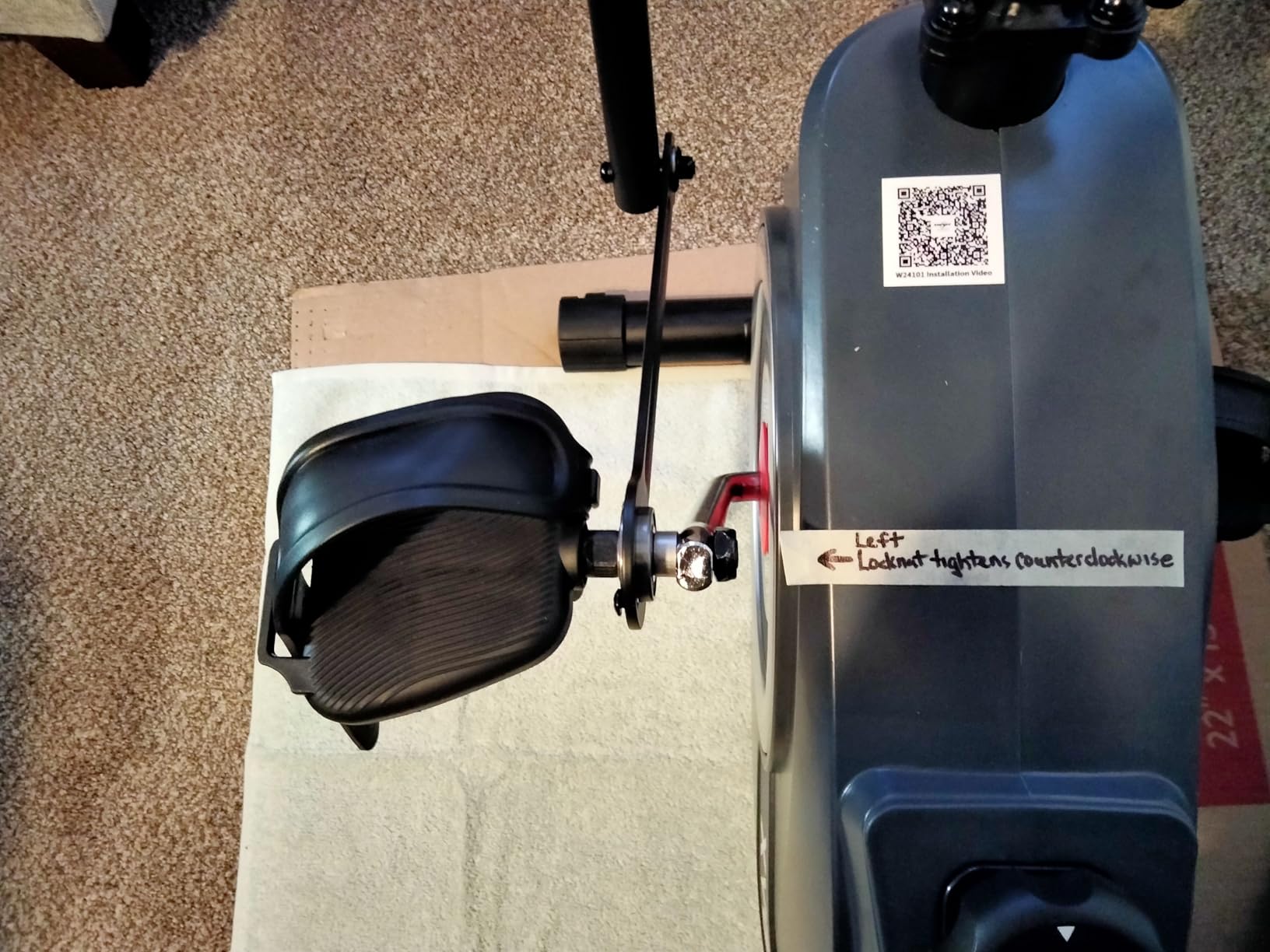Recumbent Exercise Bike, Stationary Bike for Home with Arm Exercise customer photo 2
