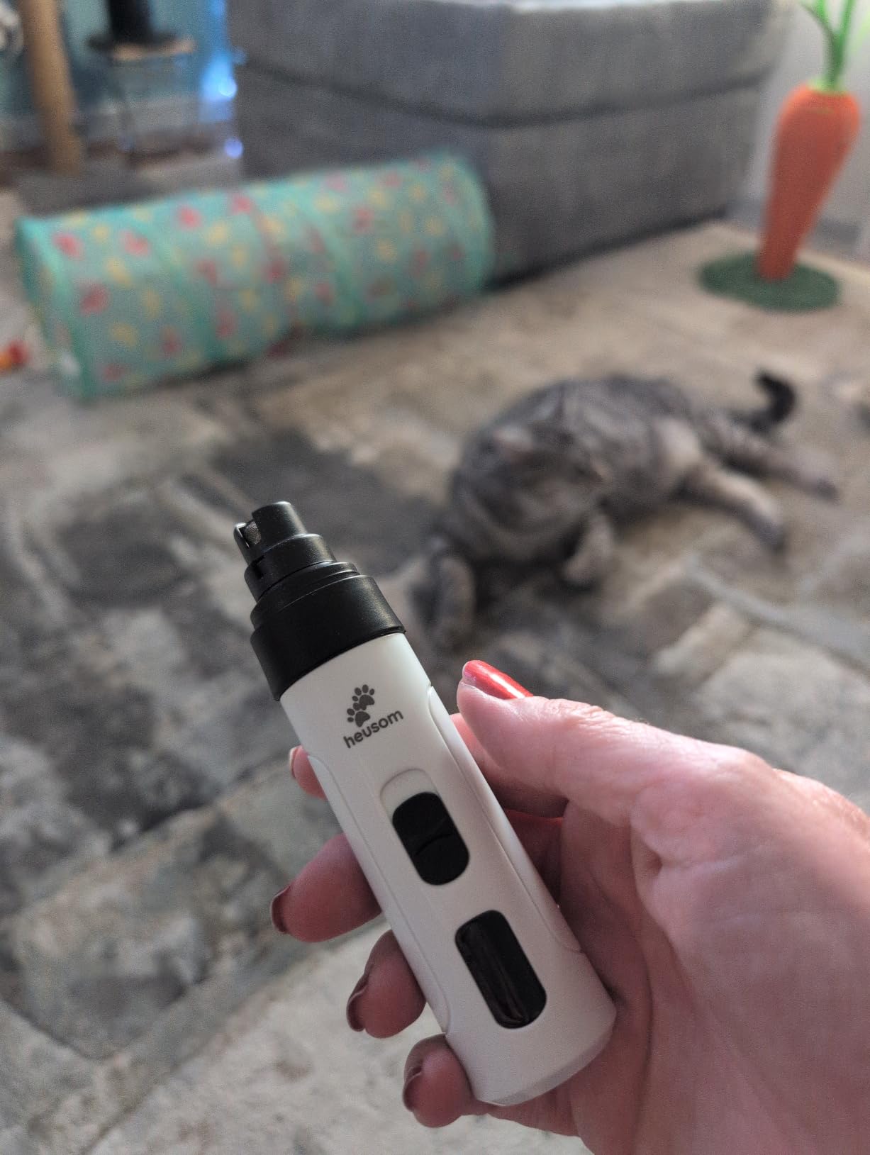 Silent Groom Pro Pet Nail Grinder | Whisper Quiet Dog Nail Grinder customer photo 2