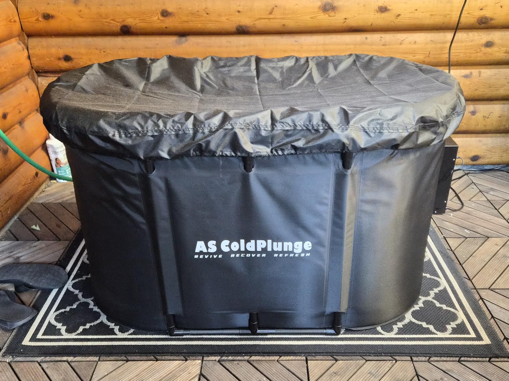 Ice Bath Chiller & 148Gal Cold Plunge Tub Kit for Cold Recovery Therapy customer photo 2