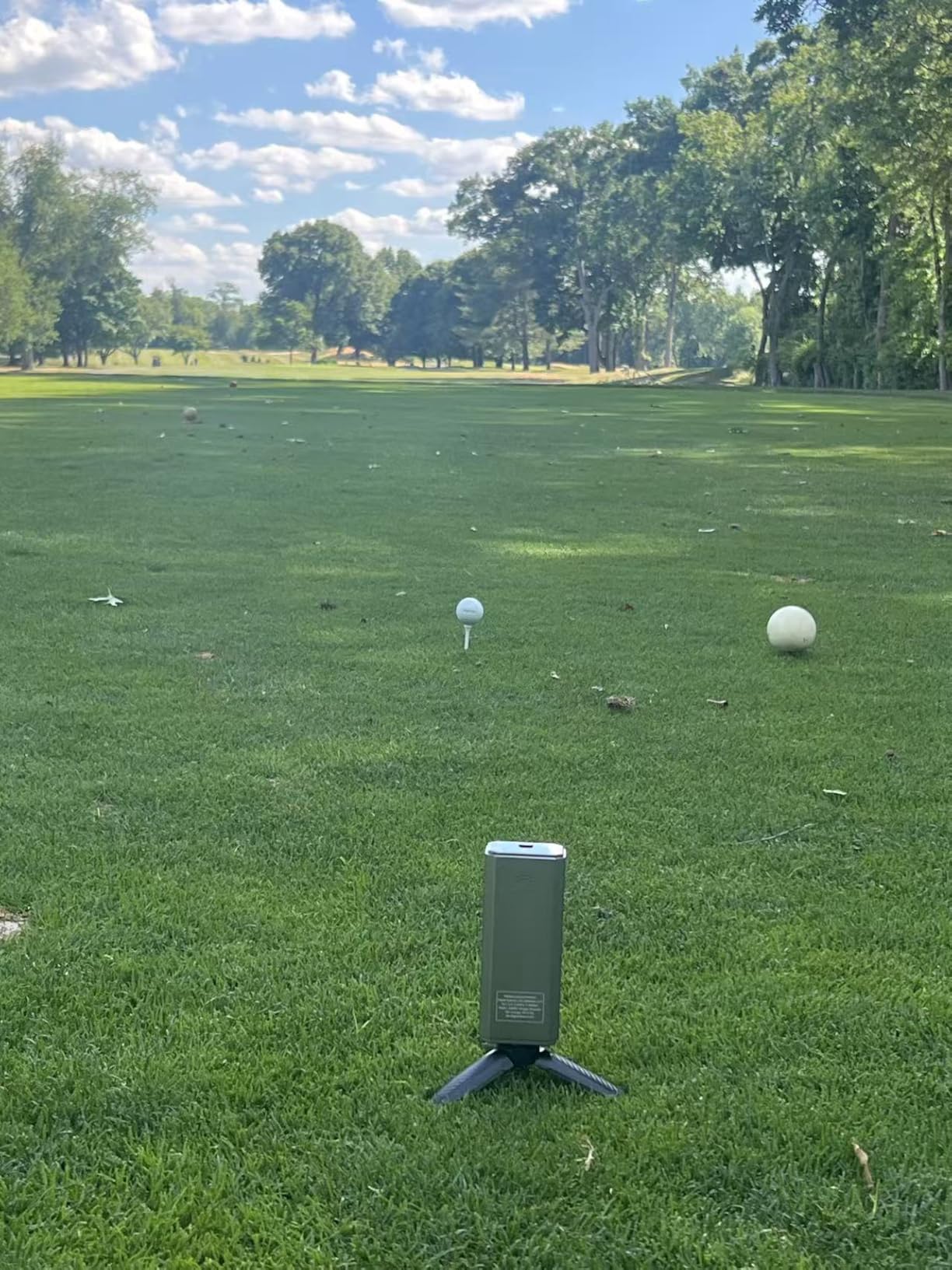 Golf Launch Monitor & Portable Swing Analyzer with 13 Metrics customer photo 1
