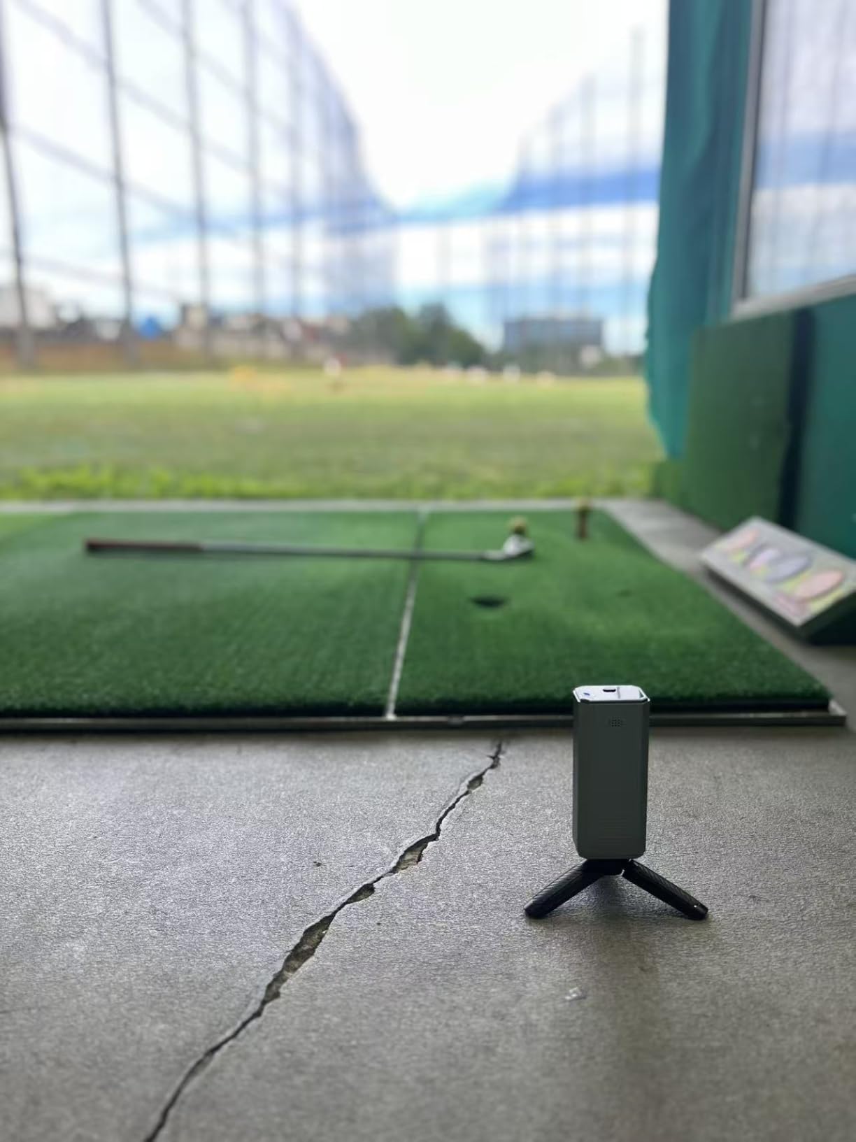Golf Launch Monitor & Portable Swing Analyzer with 13 Metrics customer photo 2