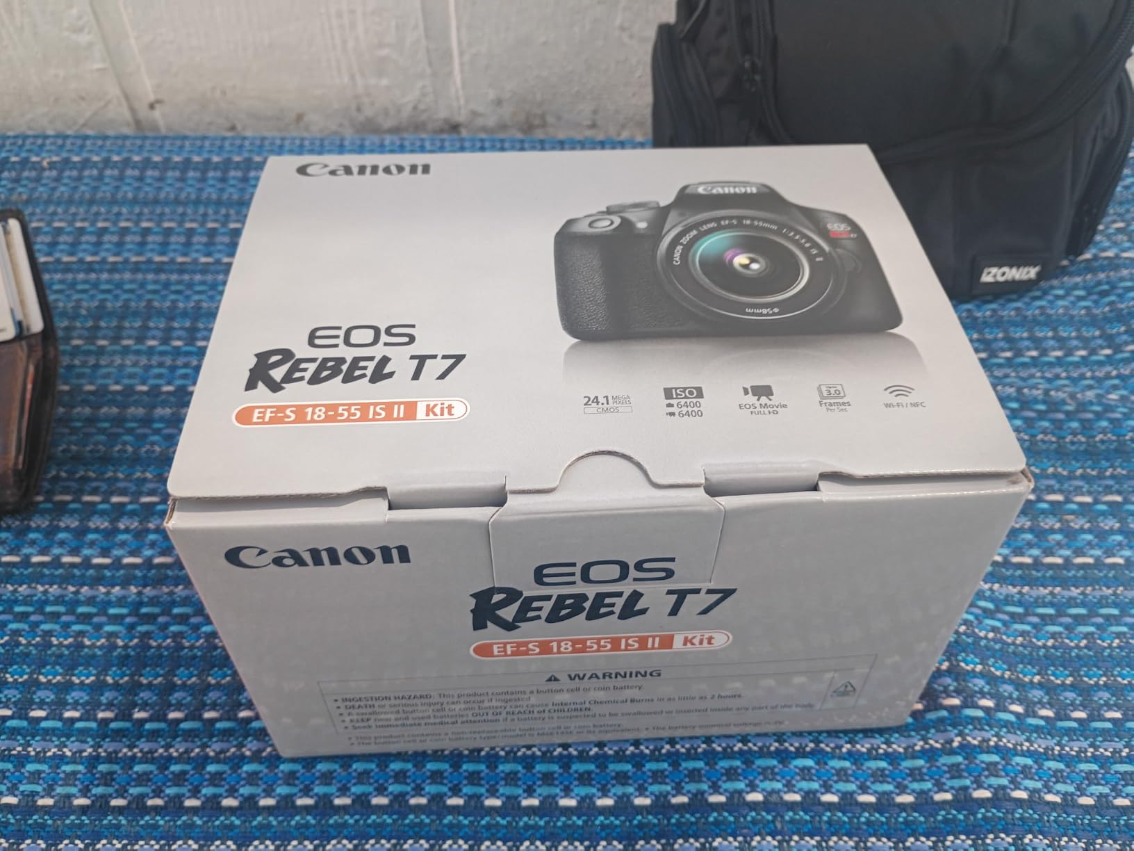Canon EOS Rebel T7 DSLR Camera with 18-55mm & 75-300mm Double Lens Bundle customer photo 2