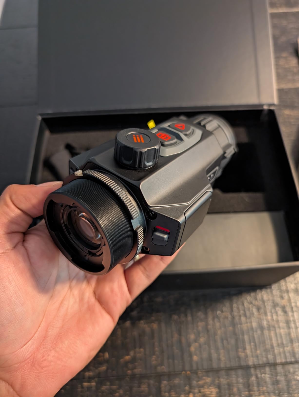 ATN Tico 6 Thermal Imaging Clip-On Scope Attachment, Coyote & Hog customer photo 1