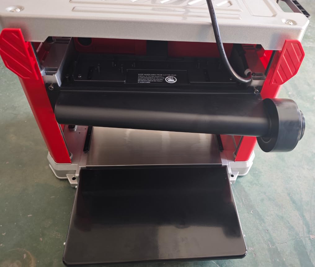 13-Inch Benchtop Thickness Planer, 15A Wood Planer with 4 HSS Blades, 2000W All Copper Motor, Overload Protection for Woodworking customer photo 2