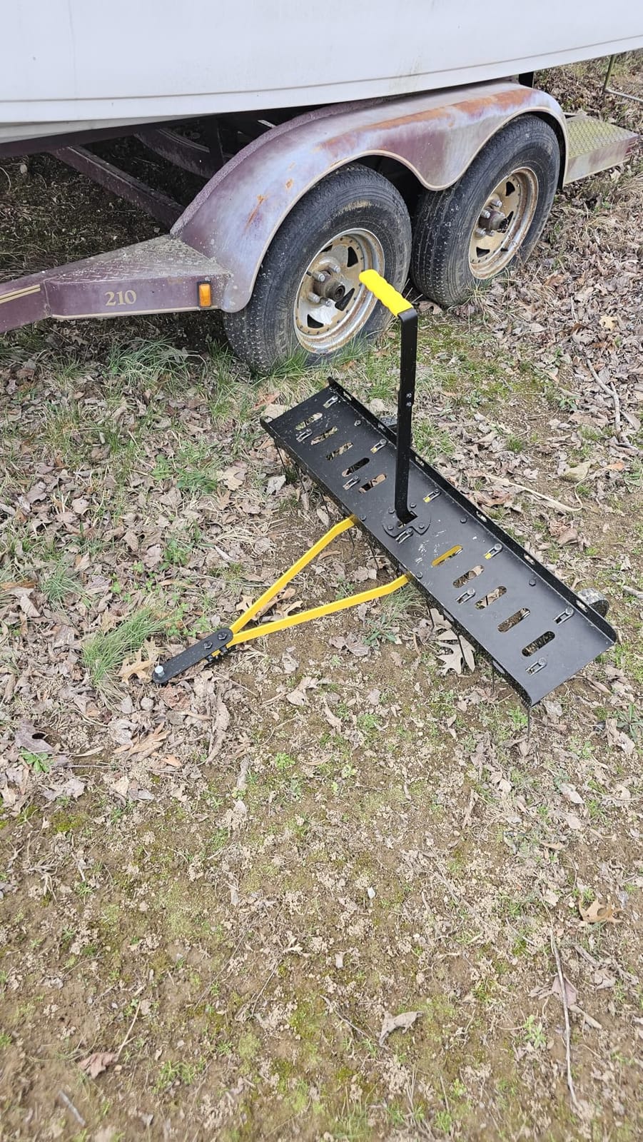 Tow Behind Dethatcher, Pull Behind Lawn Dethatcher with Spring Steel Tines, Grass Dethatcher, Removes Thatch, Riding Lawn Tractor for Large Lawns, Yard and Garden Care, 48 Inch customer photo 1