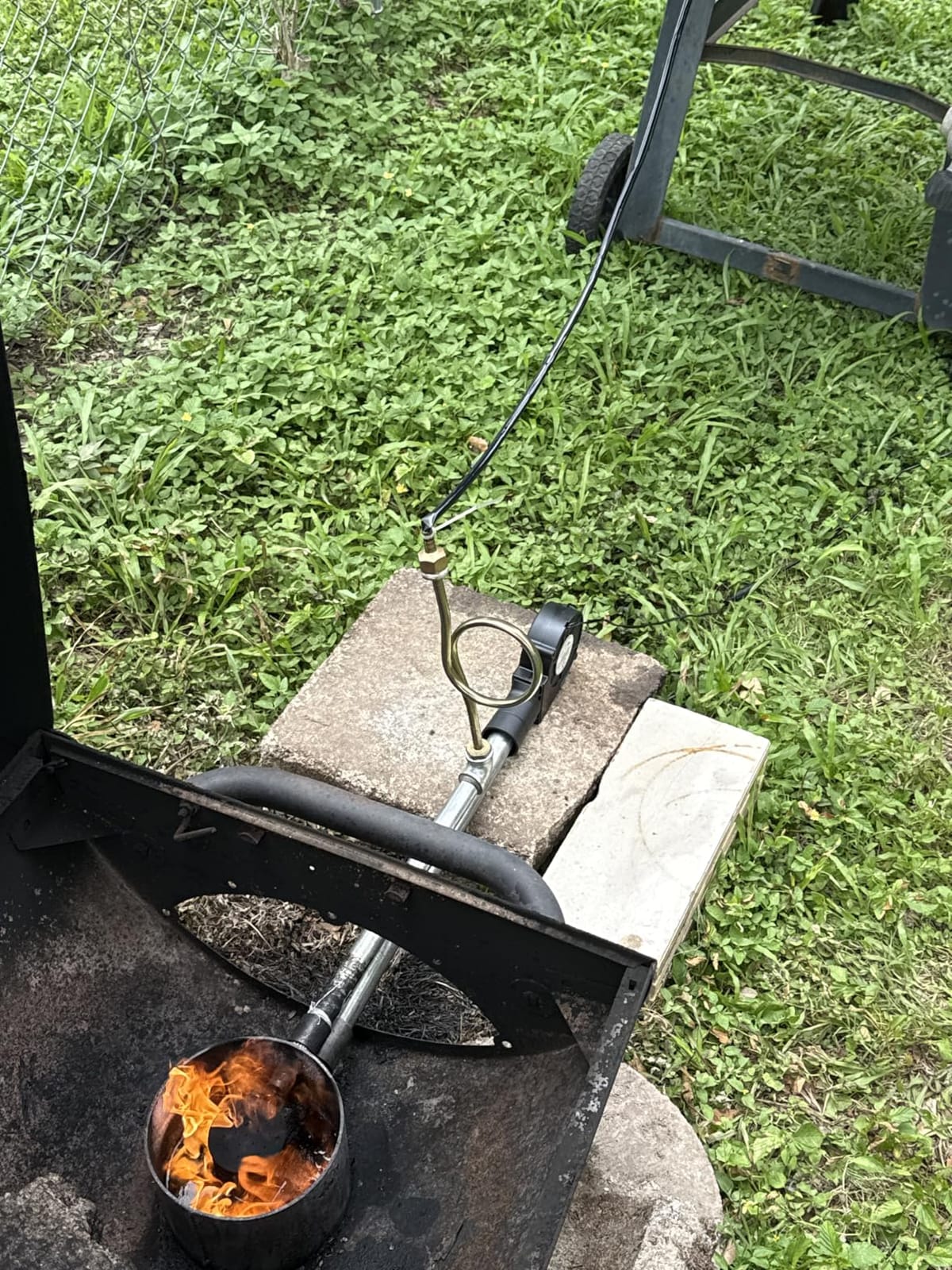 Hoorae Waste Expired Oil Heating Furnace Burner Farm Oil Stove Cooking Burning Tool (14cm) customer photo 1