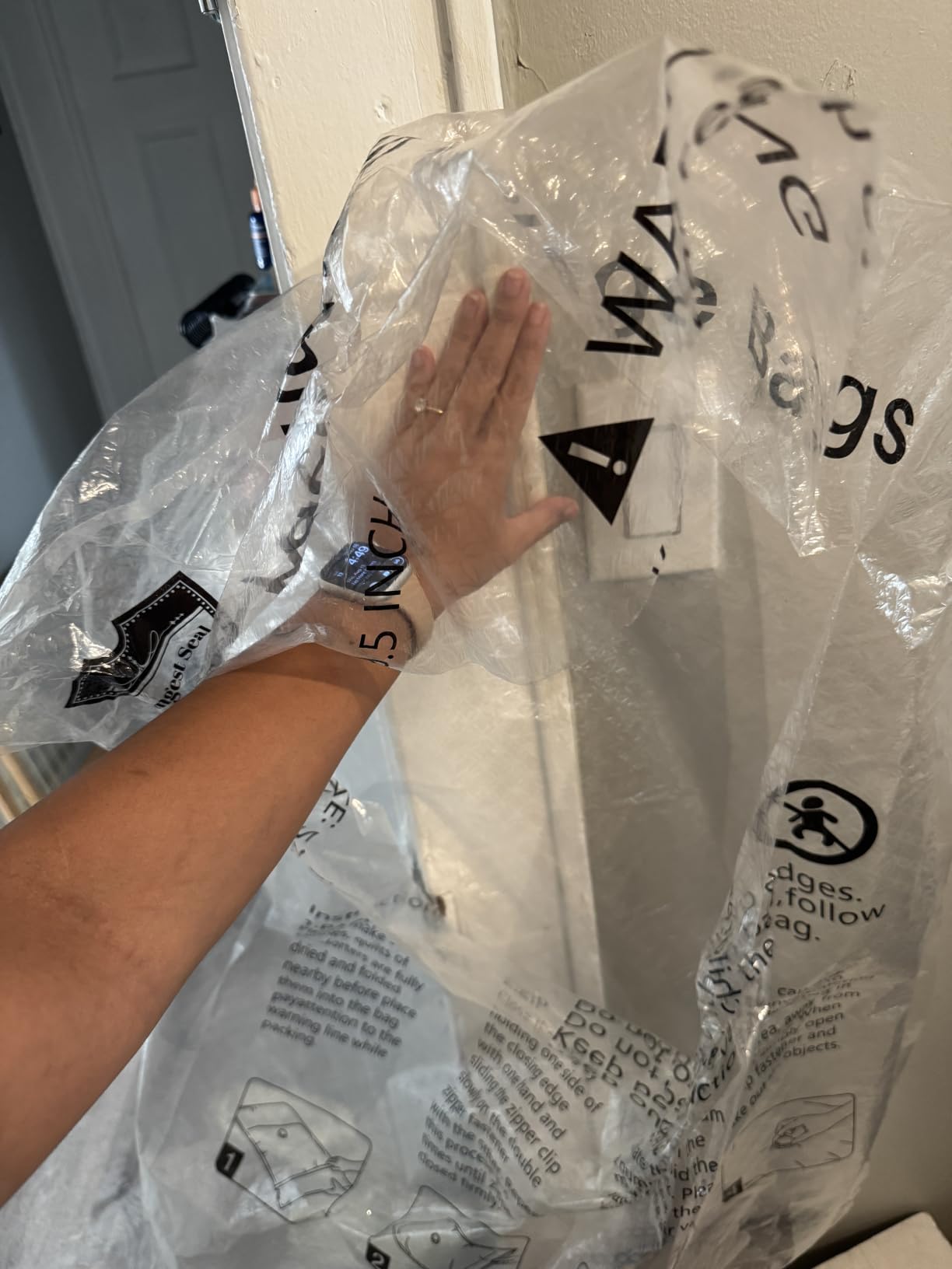 Vacuum Storage Bags for Travel & Home with Electric Pump, 28 Combo customer photo 1