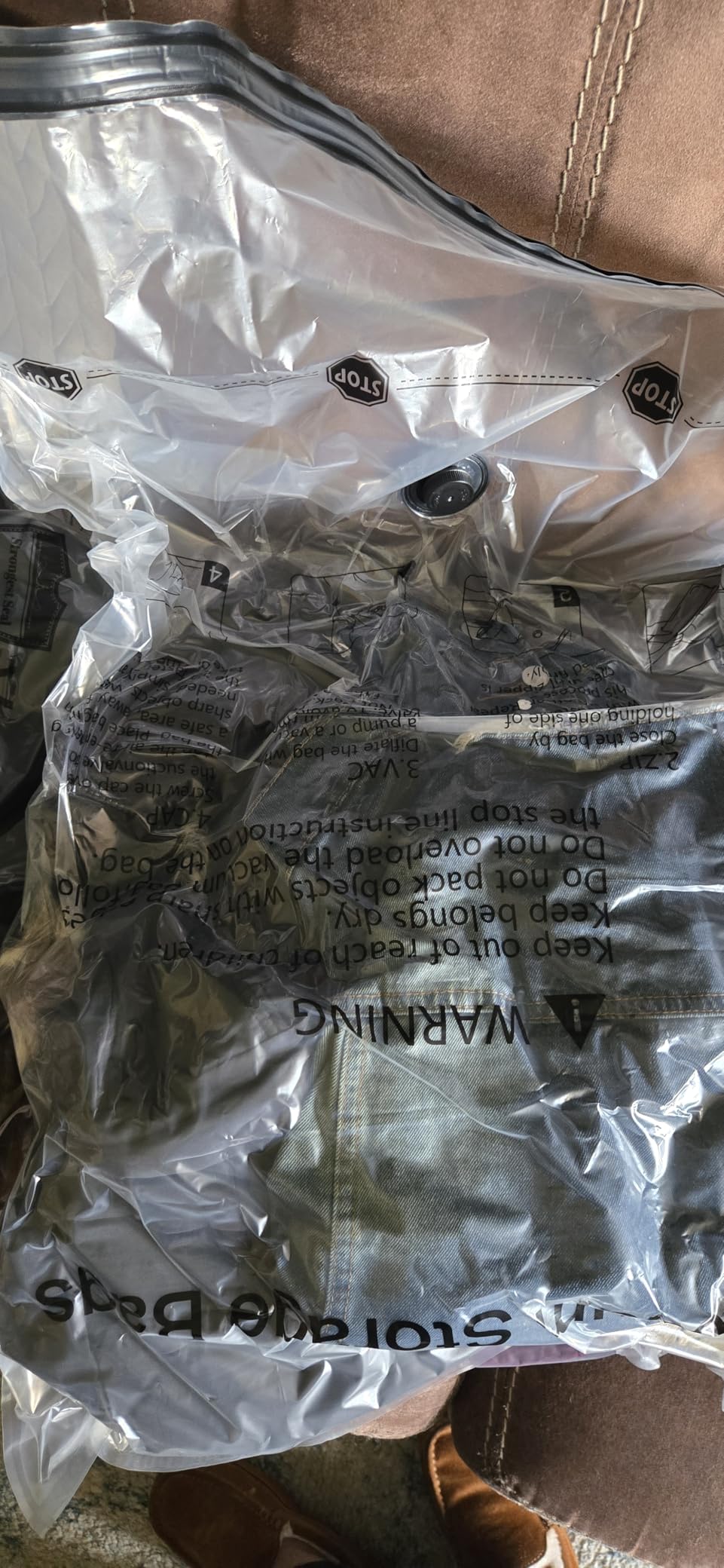 Vacuum Storage Bags for Travel & Home with Electric Pump, 28 Combo customer photo 2