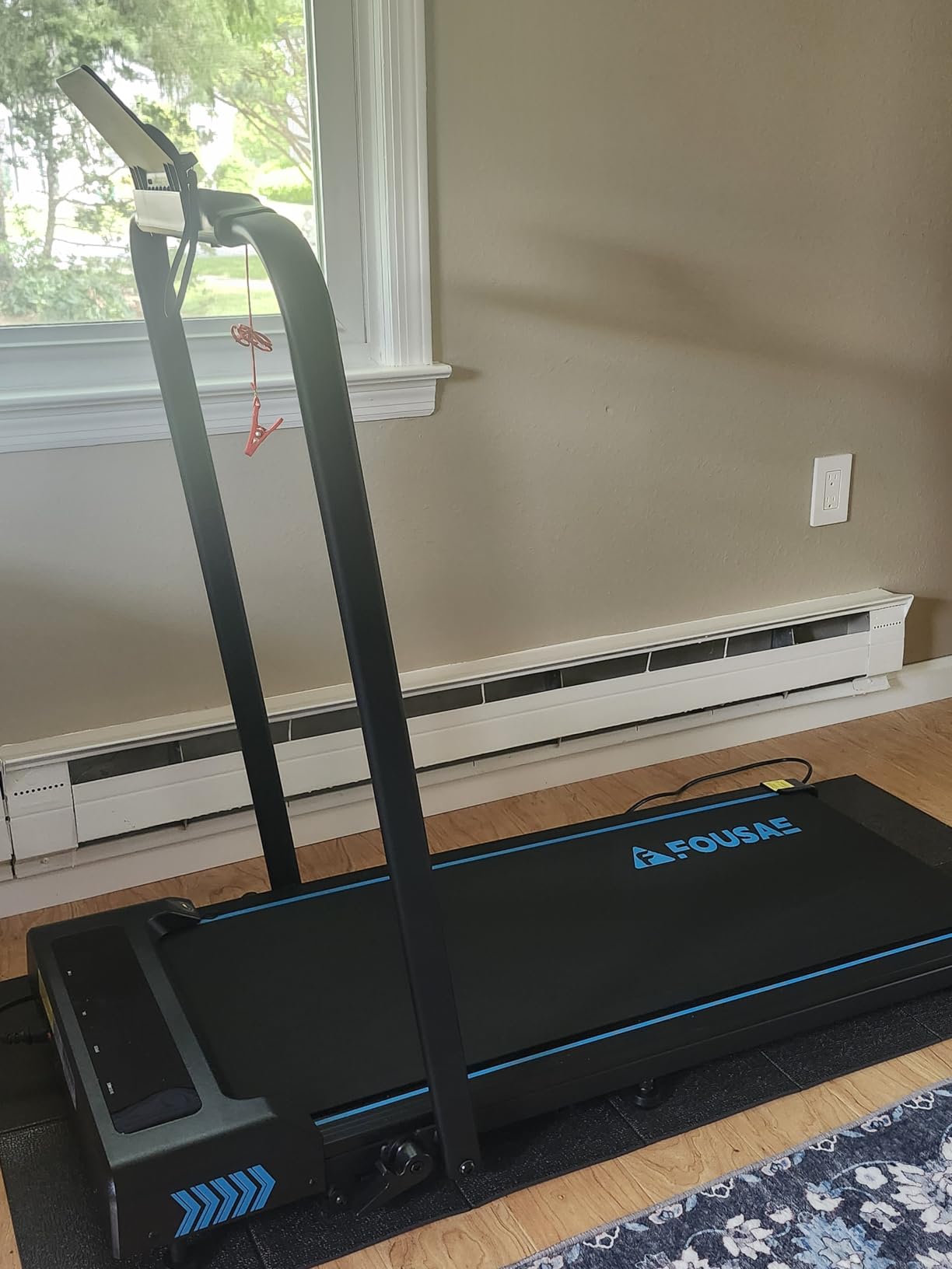Treadmills for Home, App Compatible, 5 in 1 7.5MPH Foldable Treadmill with 10% Incline, 3.0HP Brushless Drive, 12 HIIT Programs, Full Screen LED Display, Remote Control, 400 LBS Weight Capacity customer photo 2
