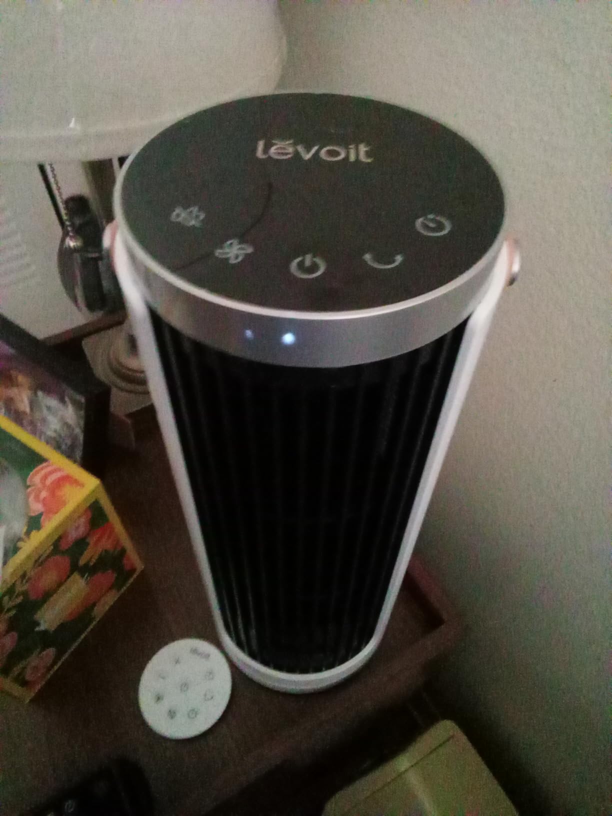 Levoit Tower Fan for Bedroom, 20dB Quiet Desk Fan, Portable Fan with 23ft/s customer photo 1