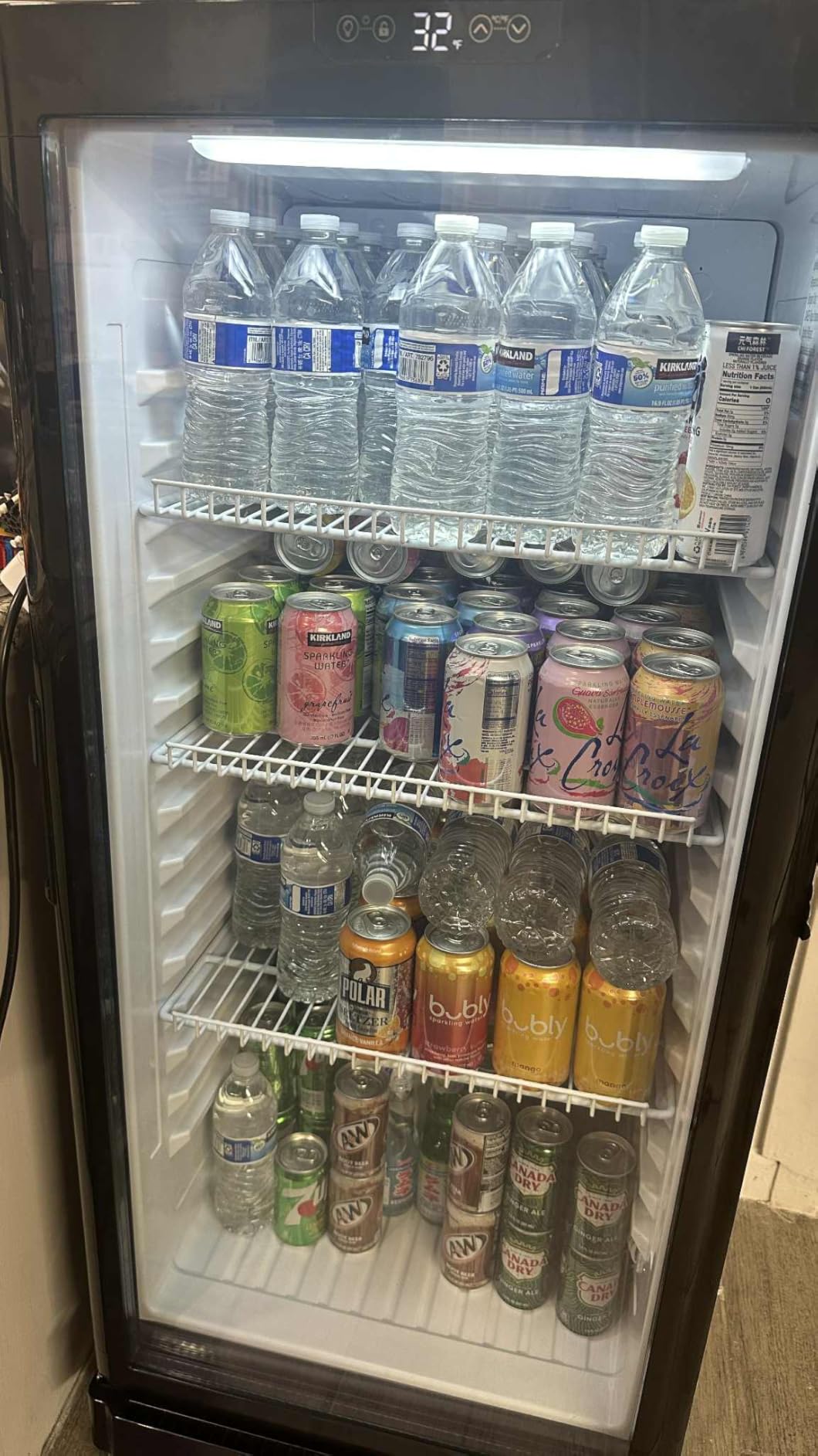 25 Cu.Ft Commercial Beverage Refrigerator, Double Glass Door customer photo 2
