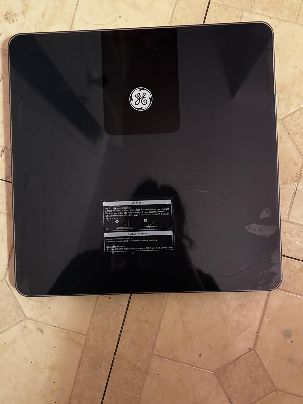 GE Smart Scale for Body Weight: Full-Body Composition Analysis, Black 11