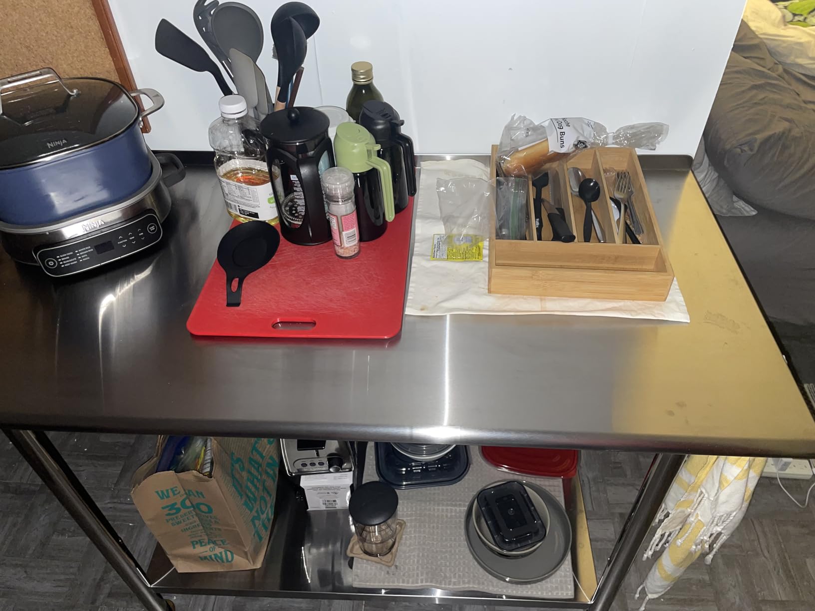 Atelicf NSF Stainless Steel Prep Table 24X60 inch with Backsplash customer photo 1