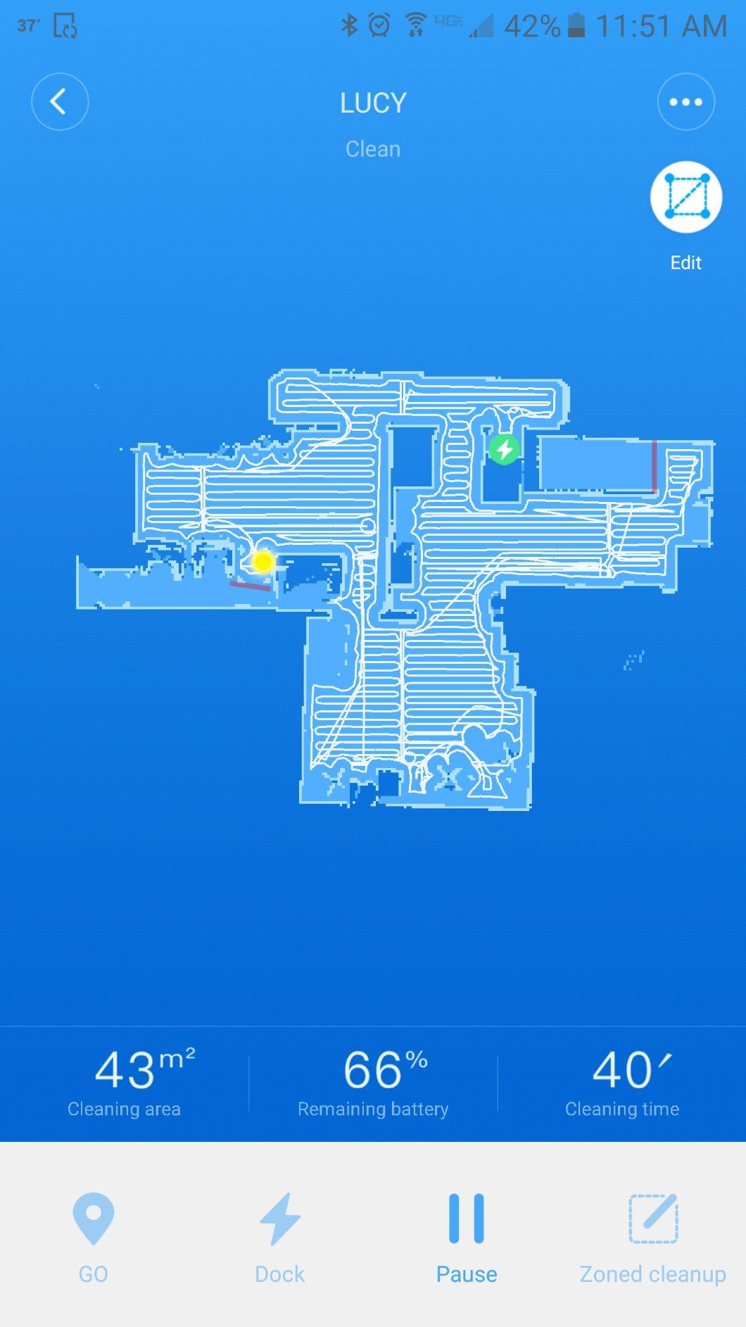 roborock Robot Vacuum Mop with LiDAR, 10000Pa, Anti-Tangle, 7–9 Weeks customer photo 1