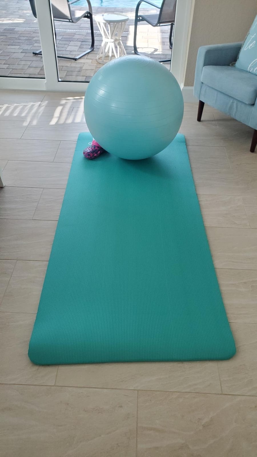 Gruper Yoga Mat Non Slip, 10/15mm Thick NBR Extra Thick Yoga Mat customer photo 2