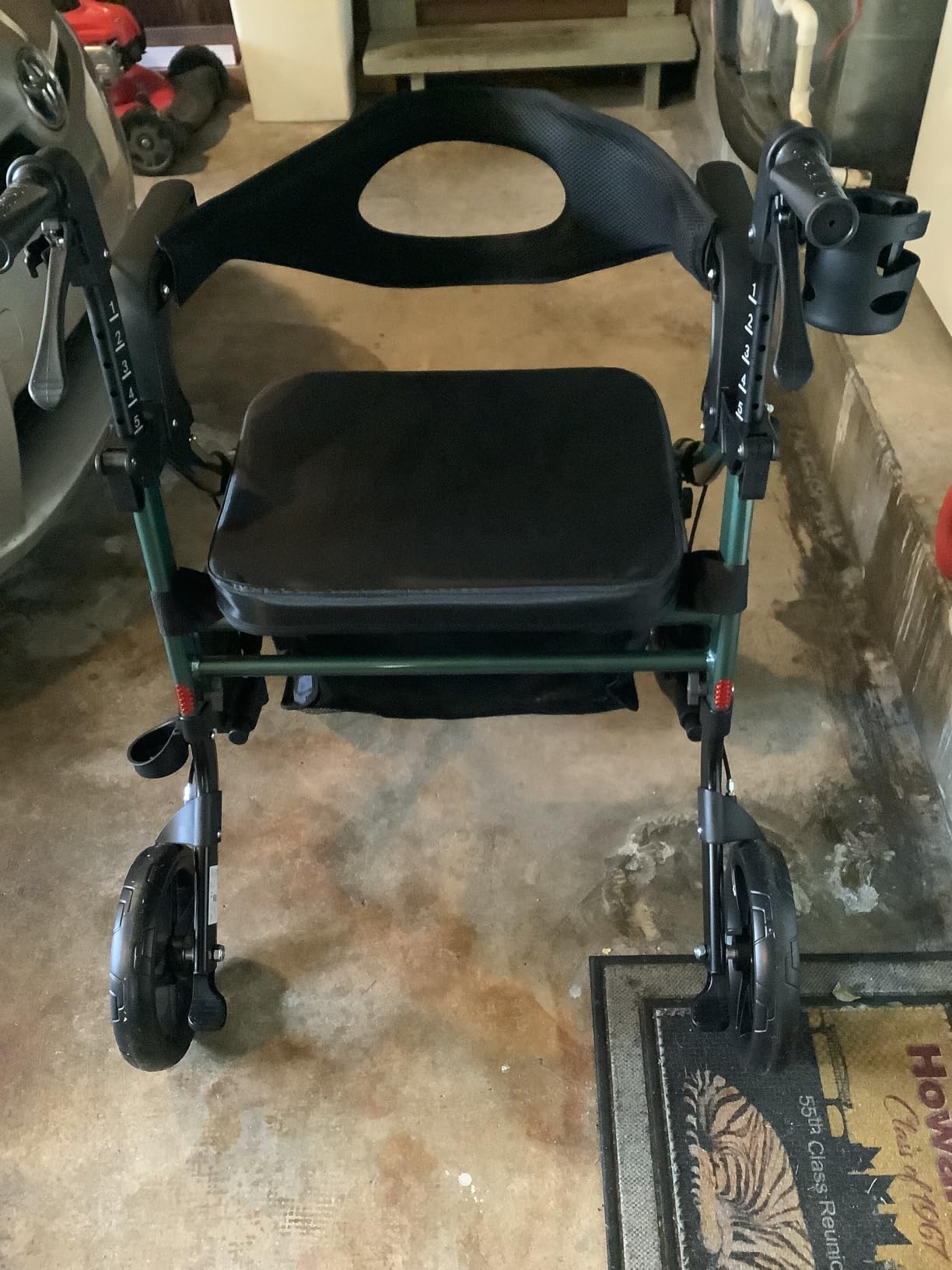Helavo Wide 2 in 1 Walker Wheelchair Combo, All Terrain 10
