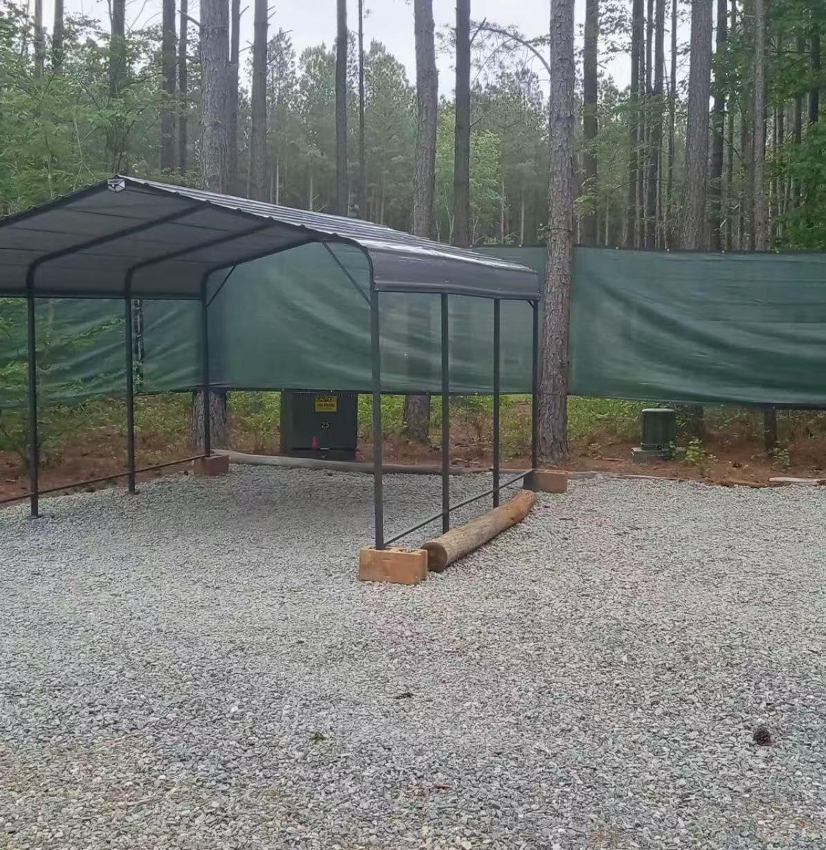 AirWire 20x30 FT Metal Carport Canopy with Reinforced Base customer photo 1
