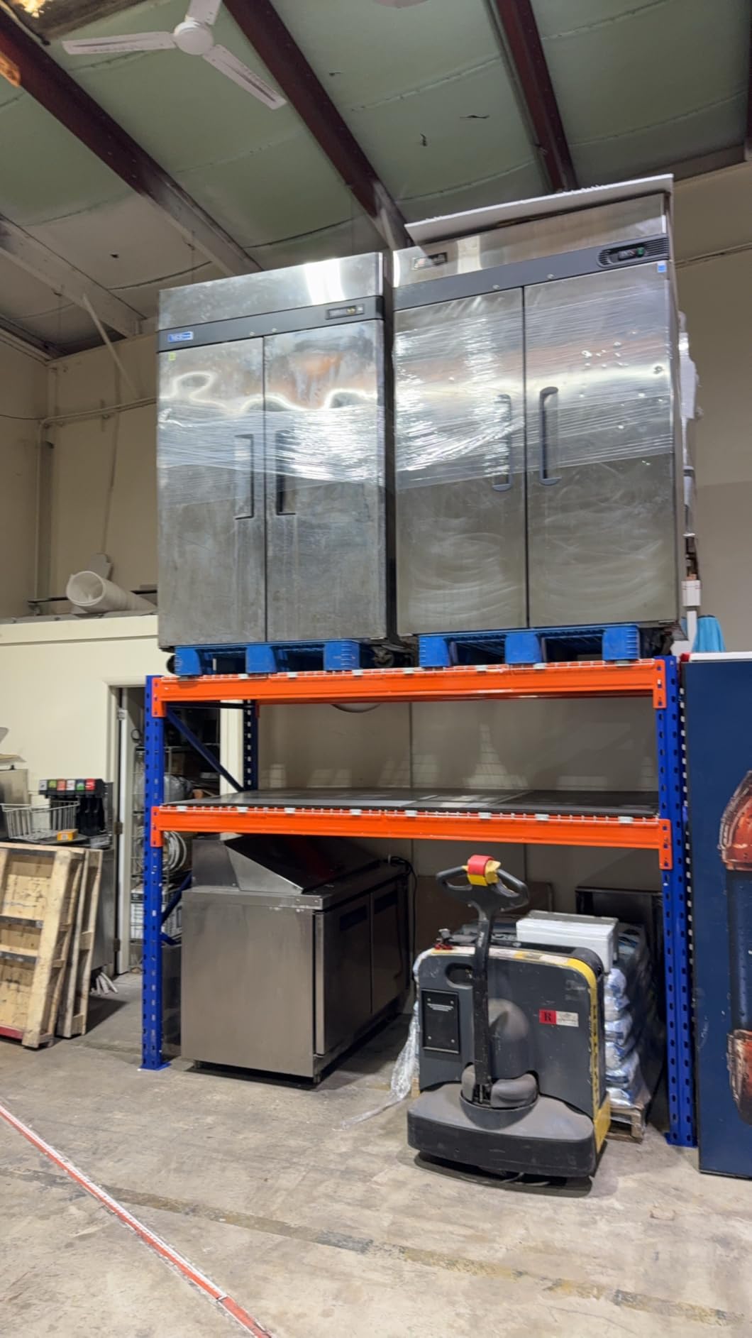Heavy Duty Industrial Pallet Storage Rack,78.7