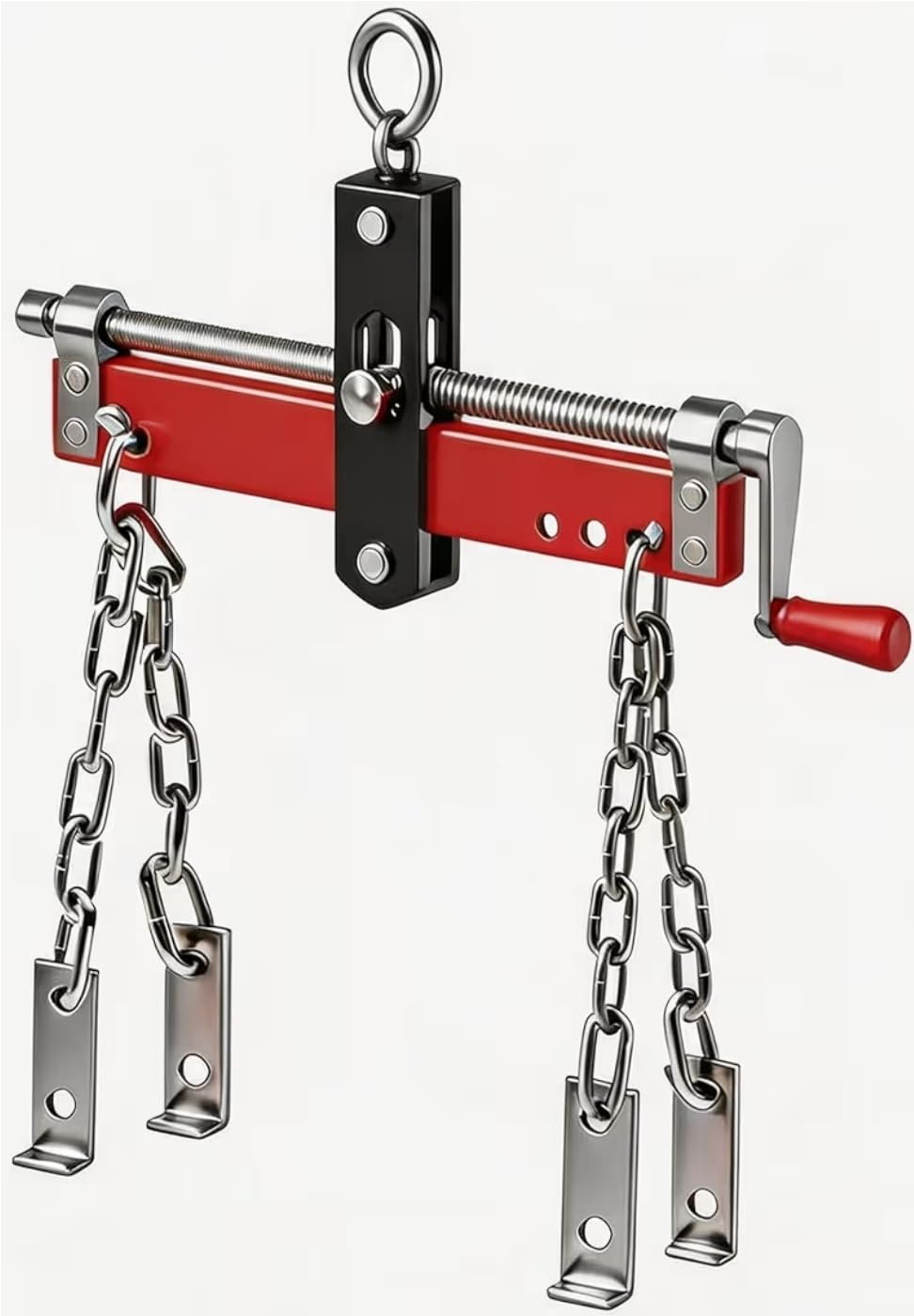Garvee 2 Ton Engine Hoist, Hydraulic Cherry Picker Engine Crane, Black customer photo 2
