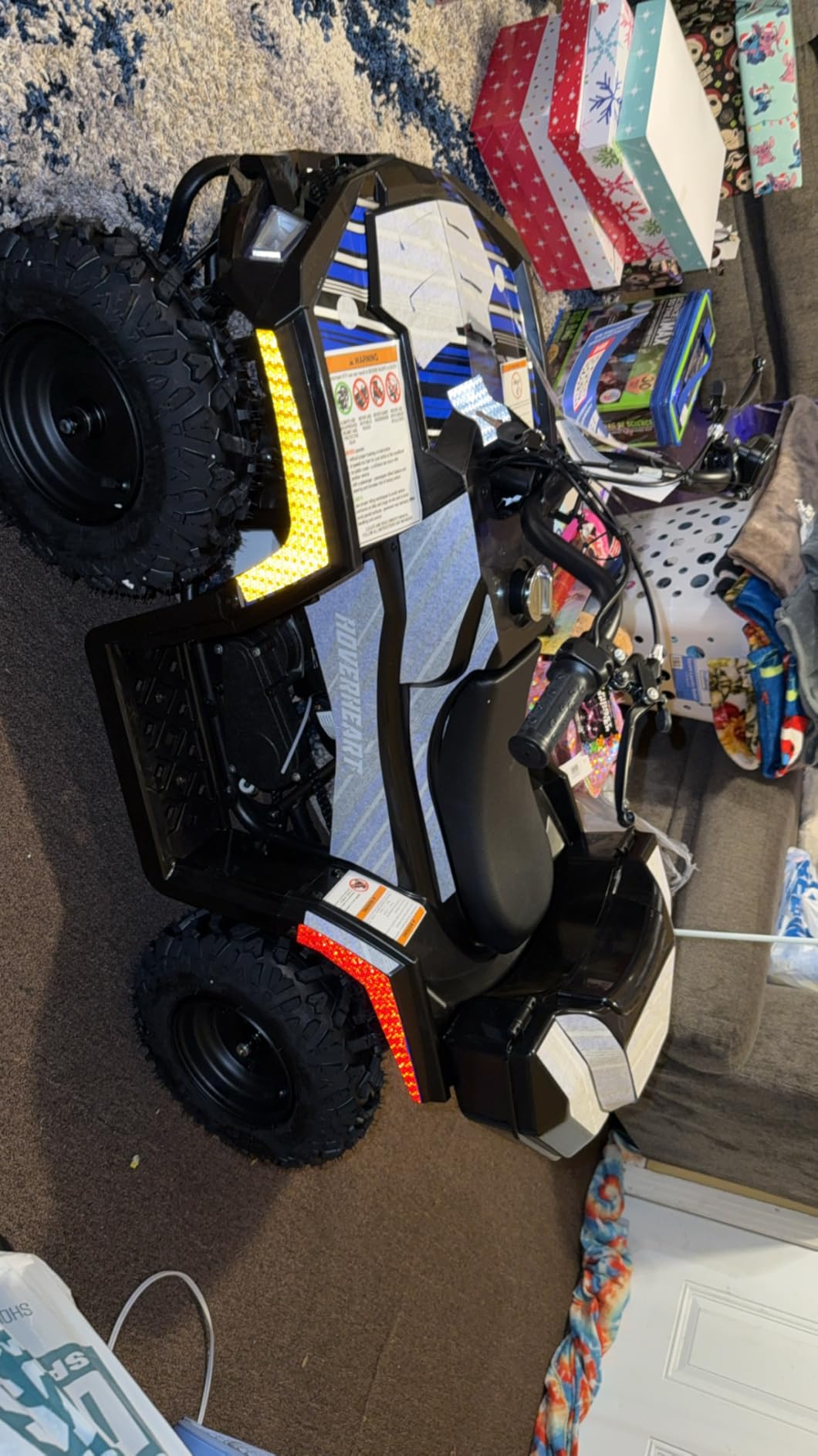 MOSTA 40cc Gas Four Wheelers, Gas Powered ATV for Kids, Flage customer photo 1