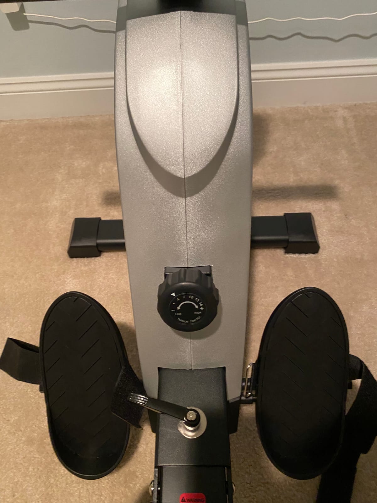 pooboo Dual Scull Rowing Machine with Wind and Magnetic Resistance customer photo 1