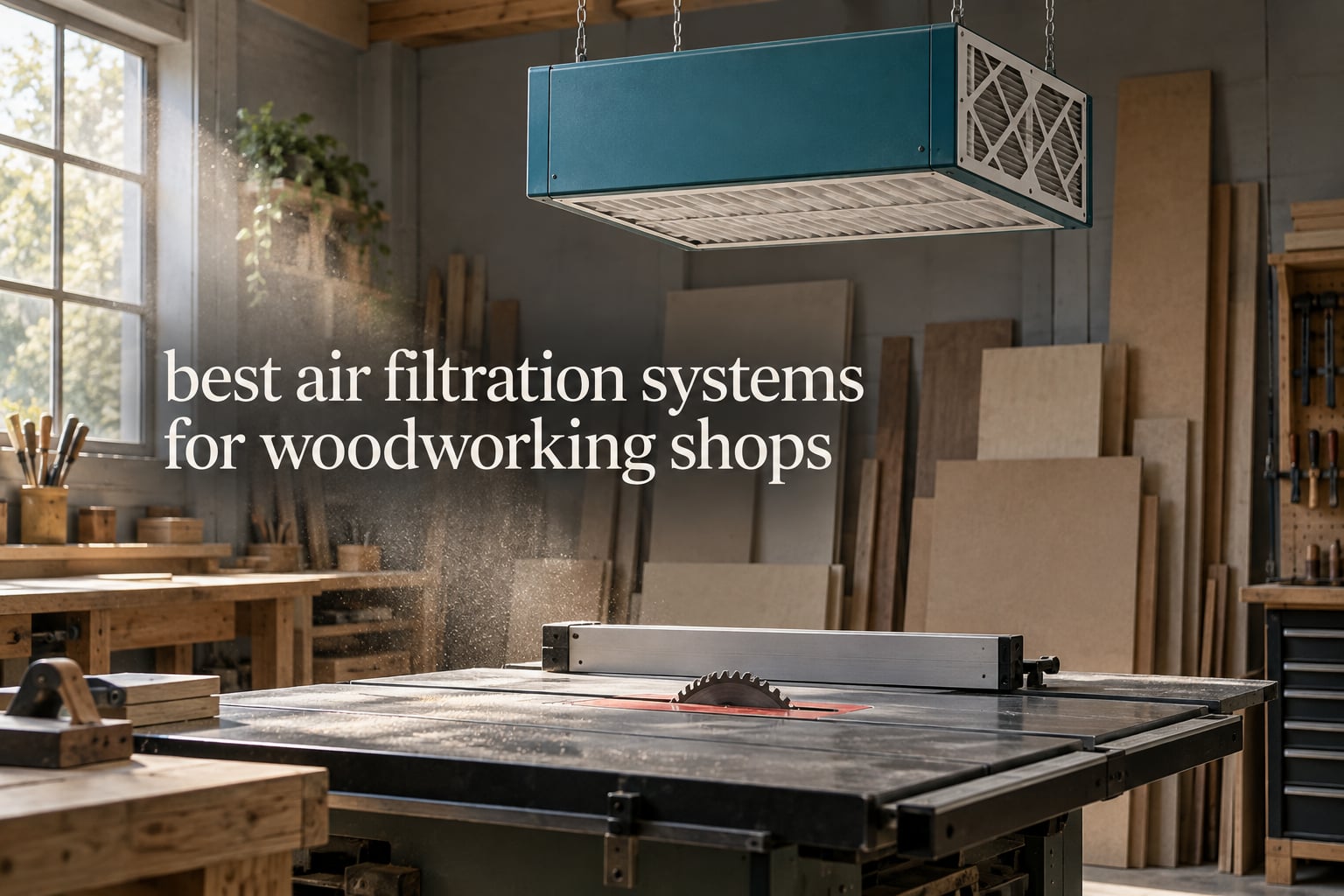 best air filtration systems for woodworking shops