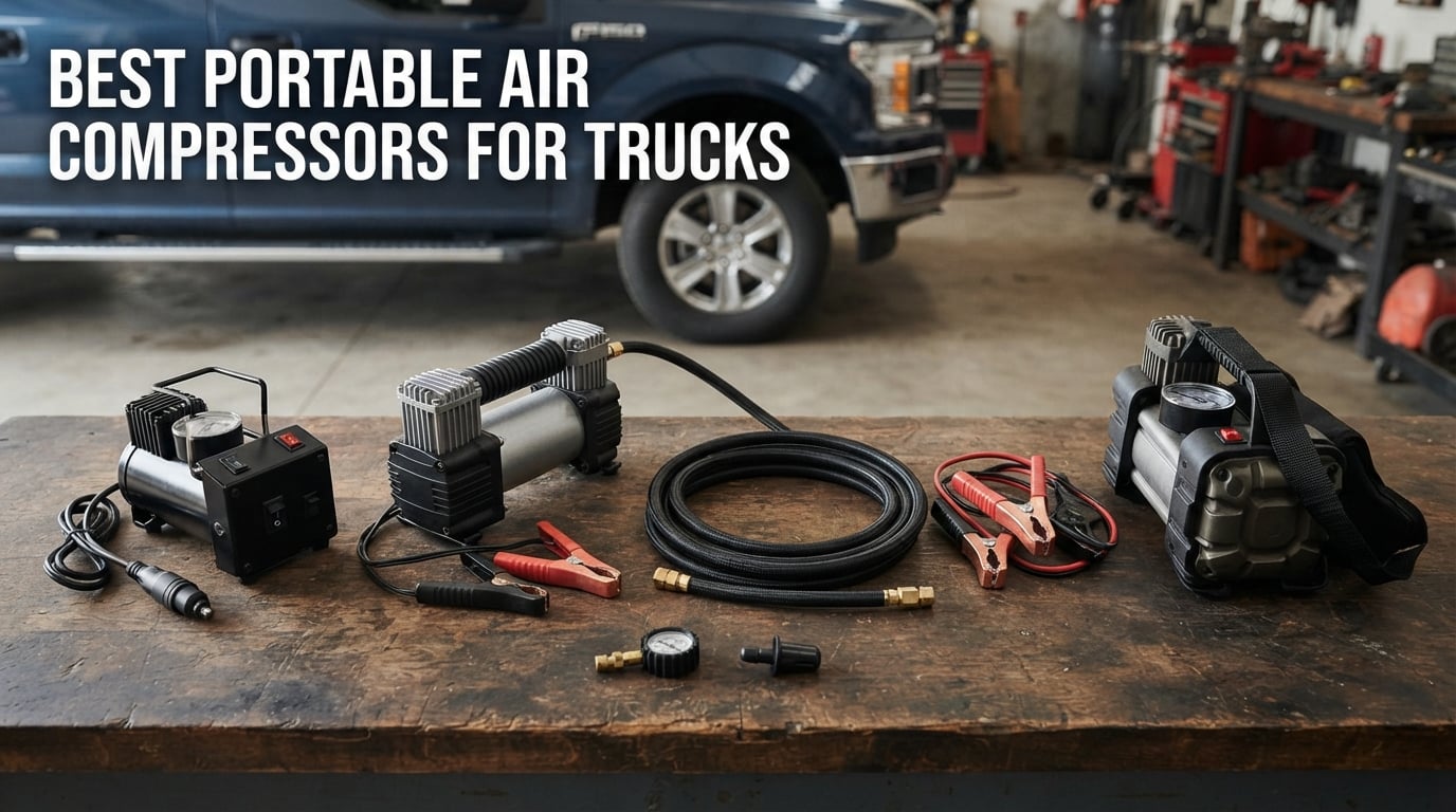 Best Portable Air Compressors For Trucks