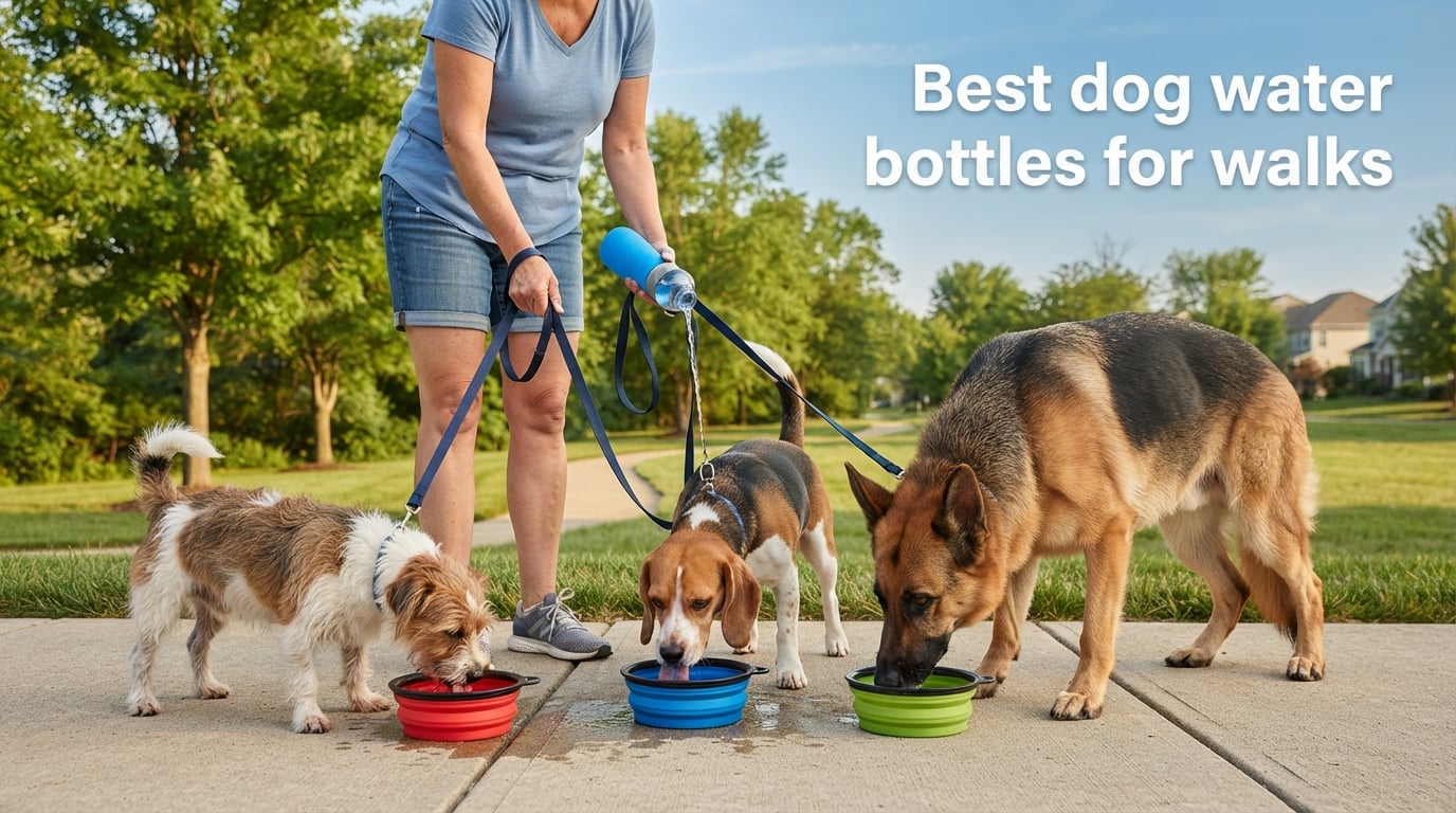Best dog water bottles for walks