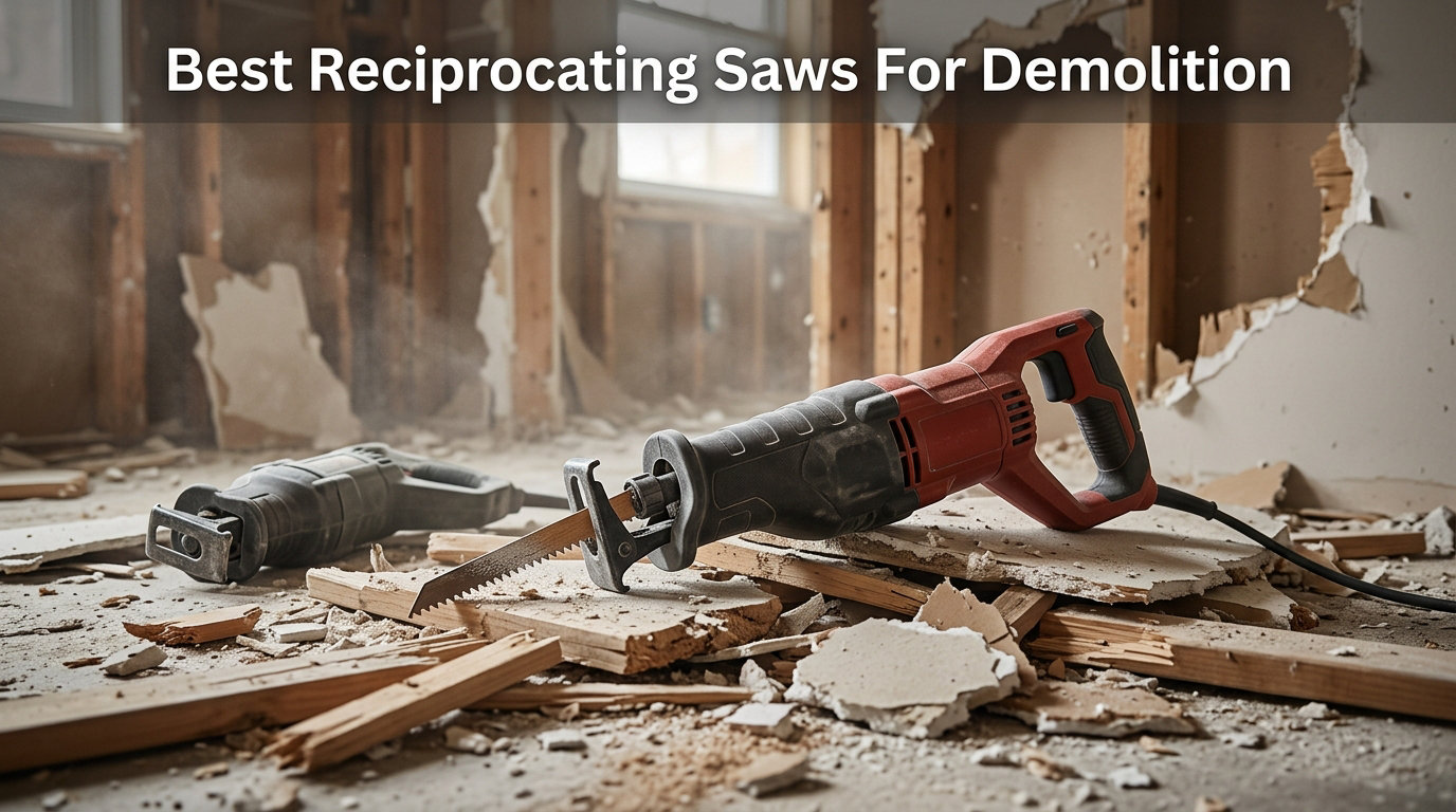Best Reciprocating Saws For Demolition