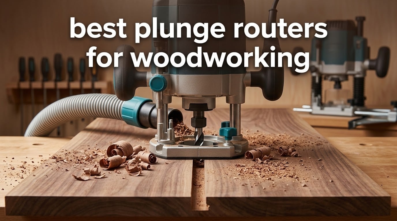 best plunge routers for woodworking