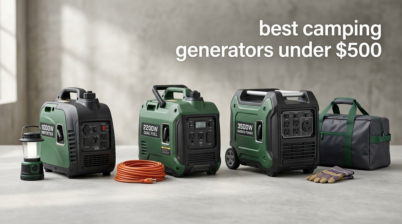best camping generators under $500