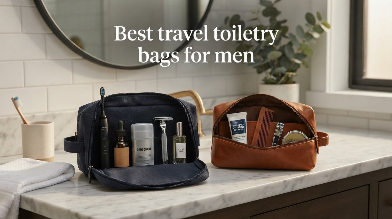 Best travel toiletry bags for men