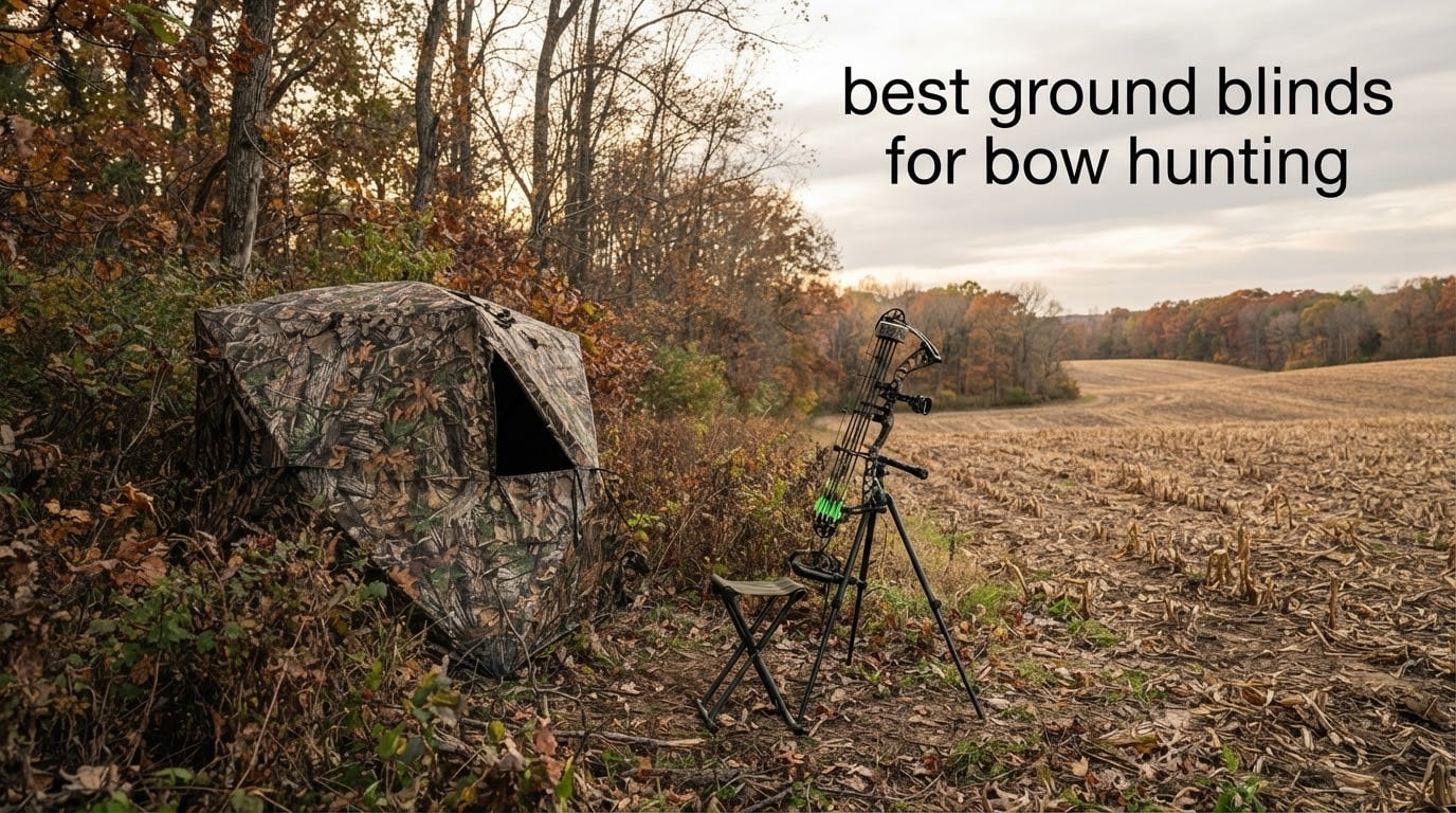 best ground blinds for bow hunting