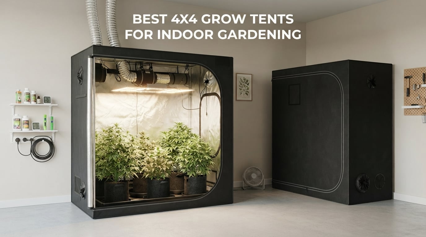 best 4x4 grow tents for indoor gardening