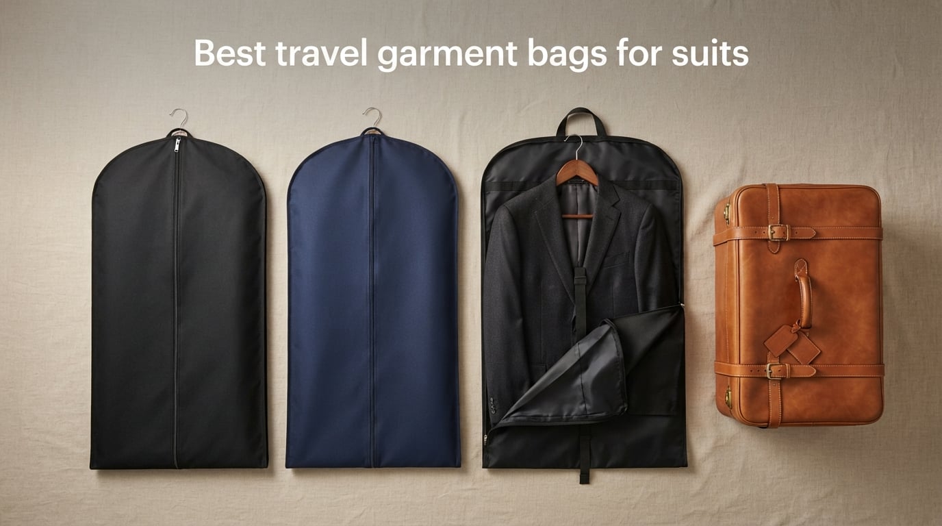 Best travel garment bags for suits