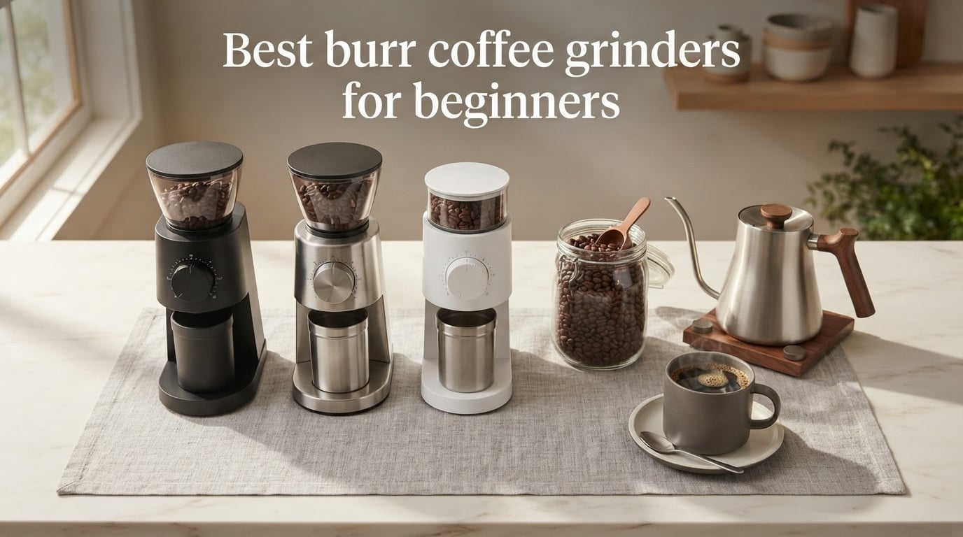 Best burr coffee grinders for beginners