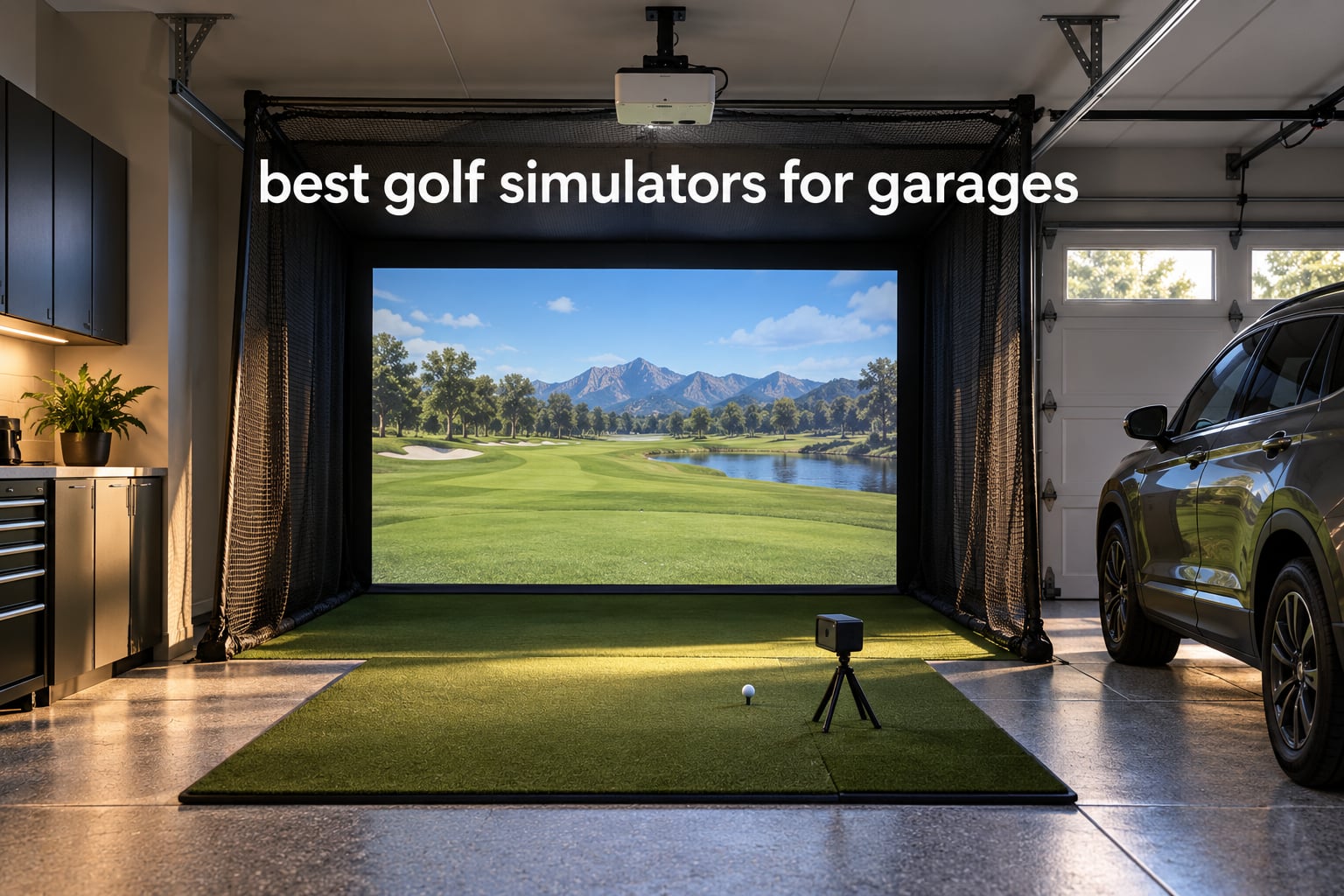 best golf simulators for garages