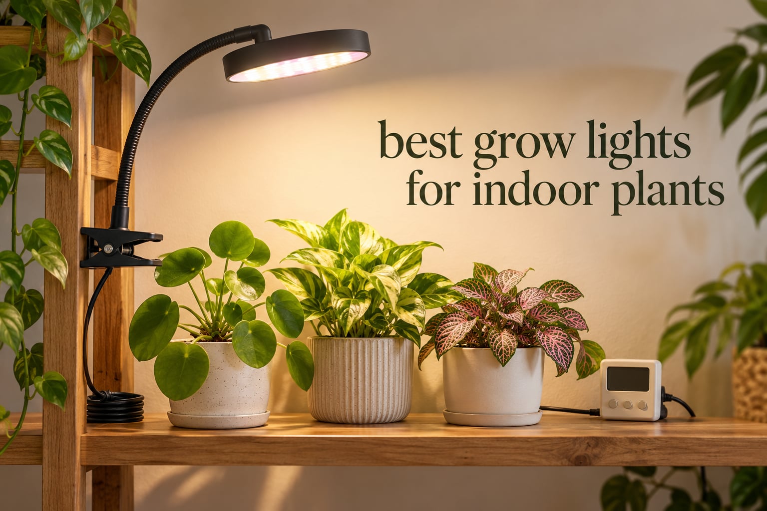 best grow lights for indoor plants