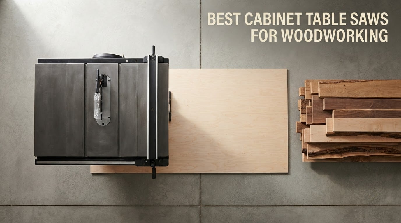 best cabinet table saws for woodworking