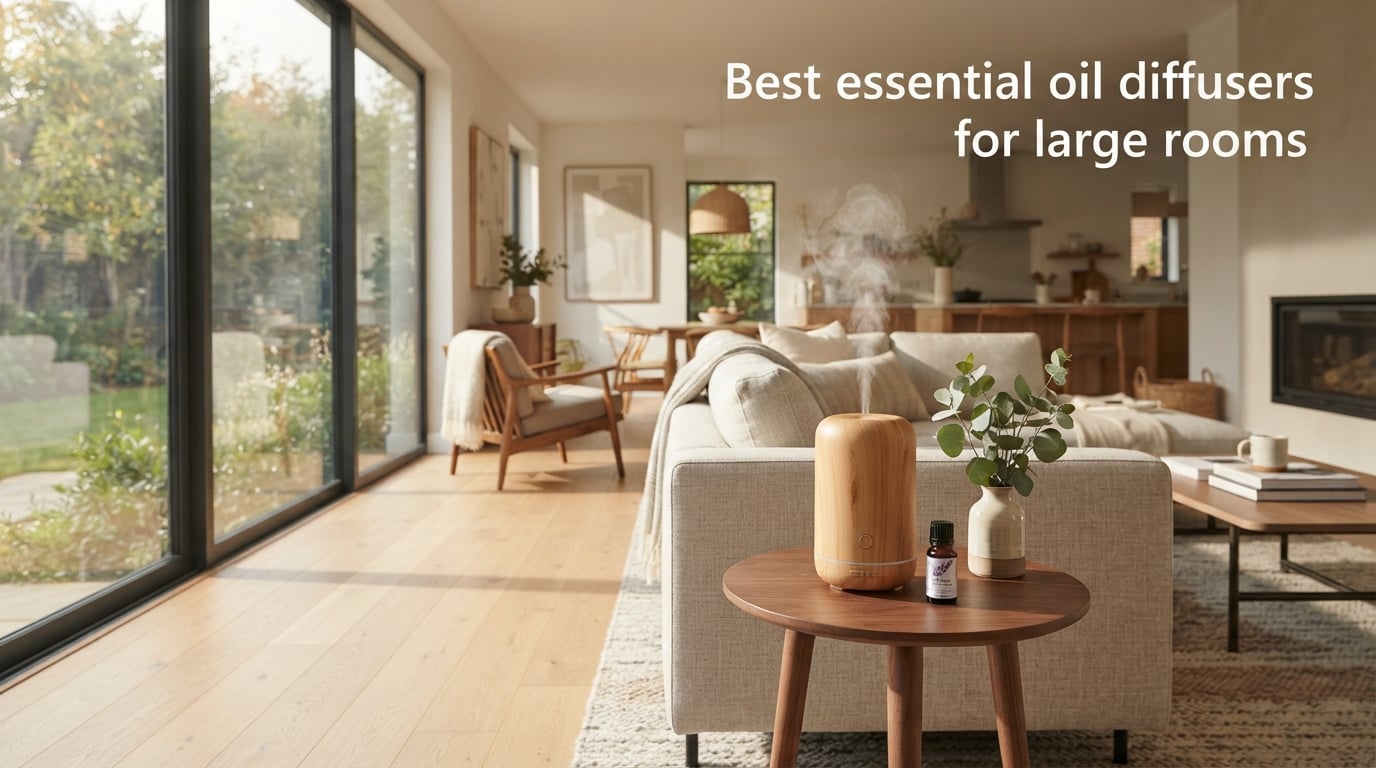 Best essential oil diffusers for large rooms