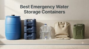 Best Emergency Water Storage Containers