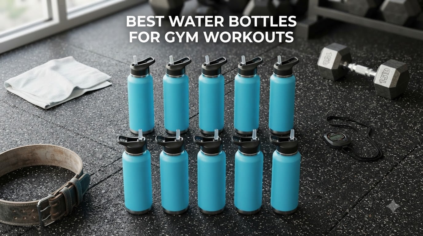 Best water bottles for gym workouts