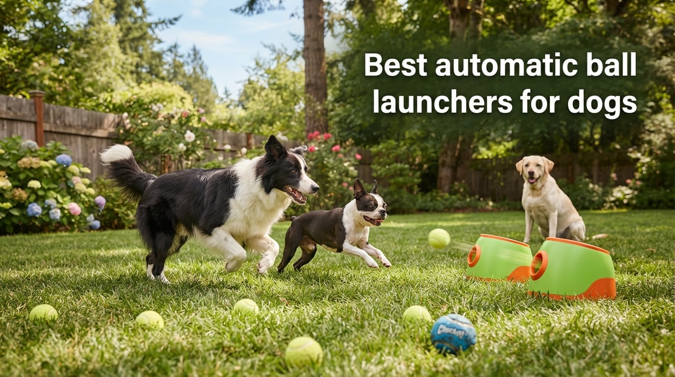Best automatic ball launchers for dogs