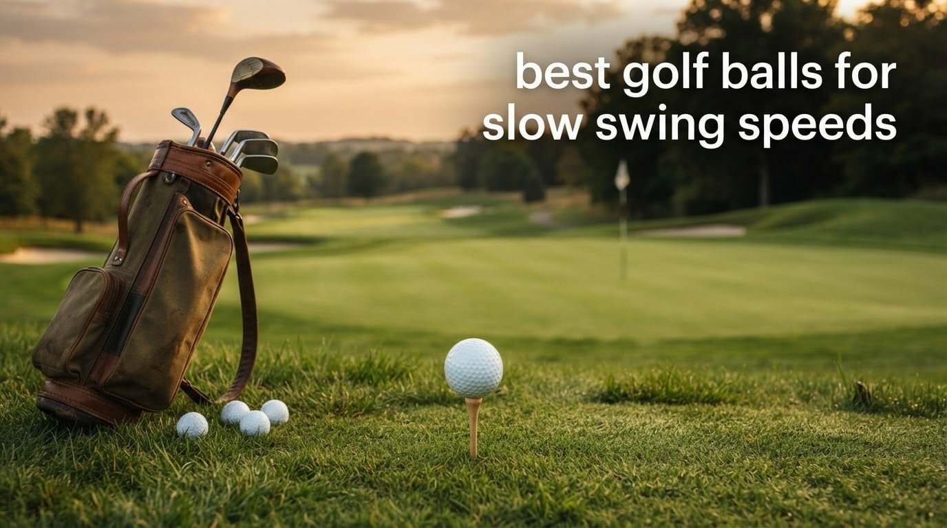 best golf balls for slow swing speeds