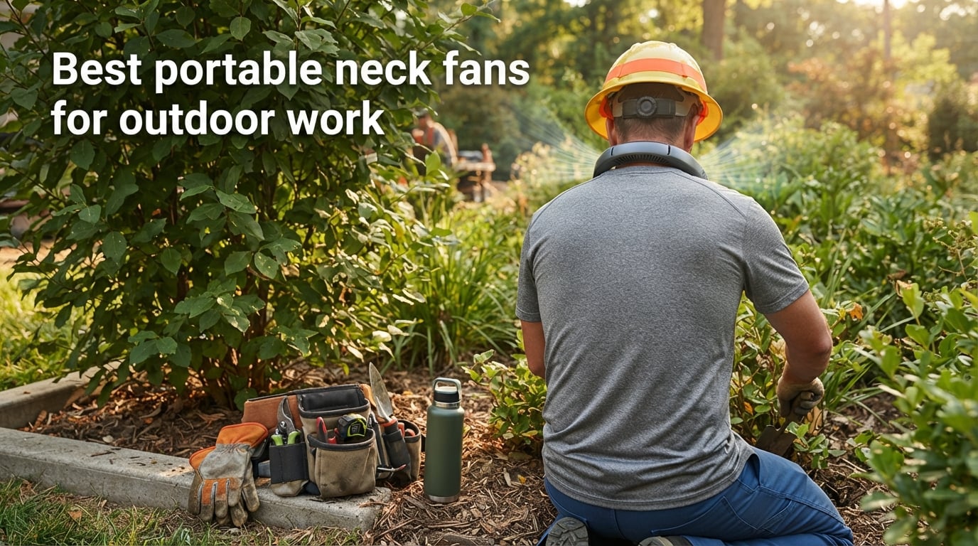 Best portable neck fans for outdoor work